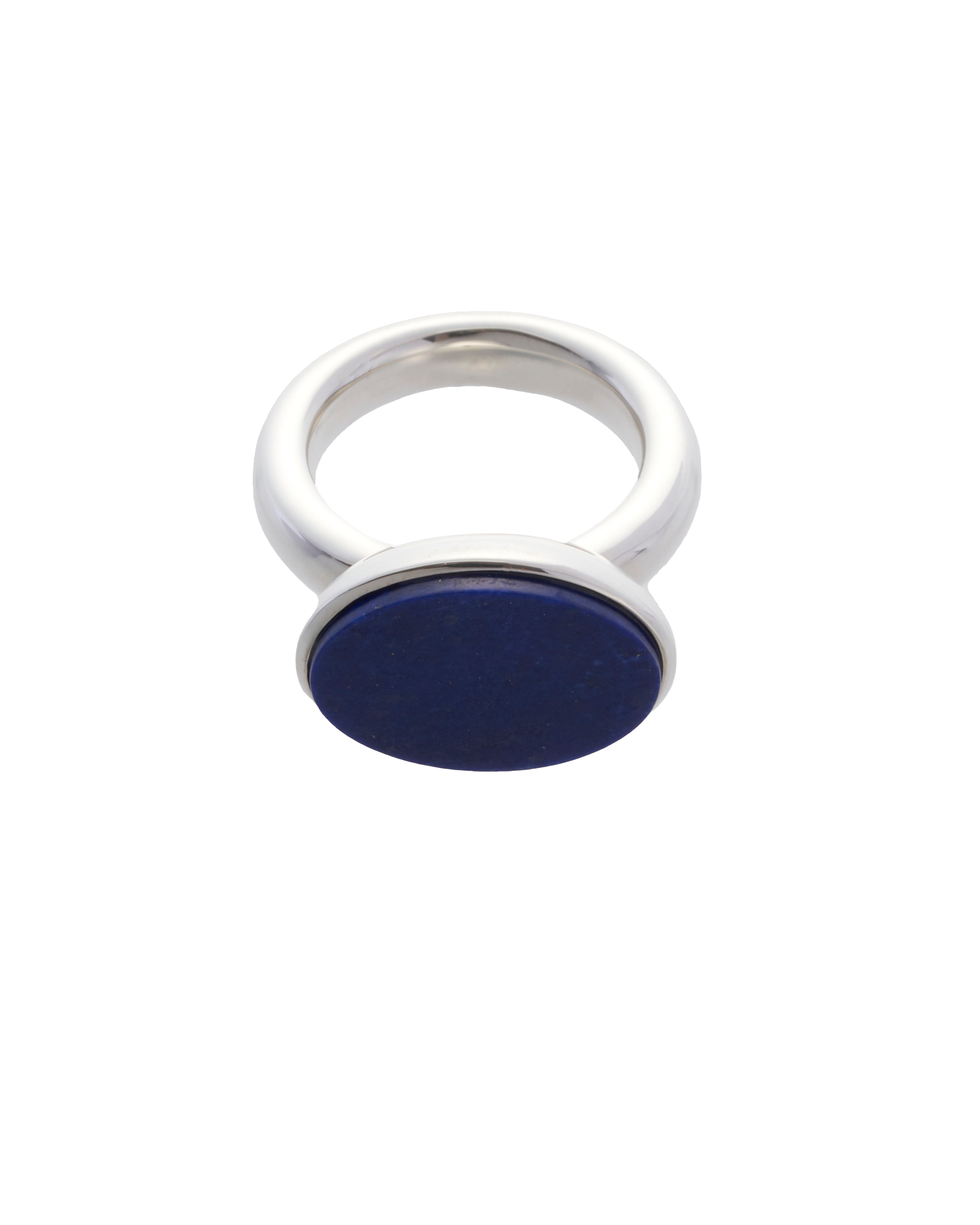 Flat Lapis Ring