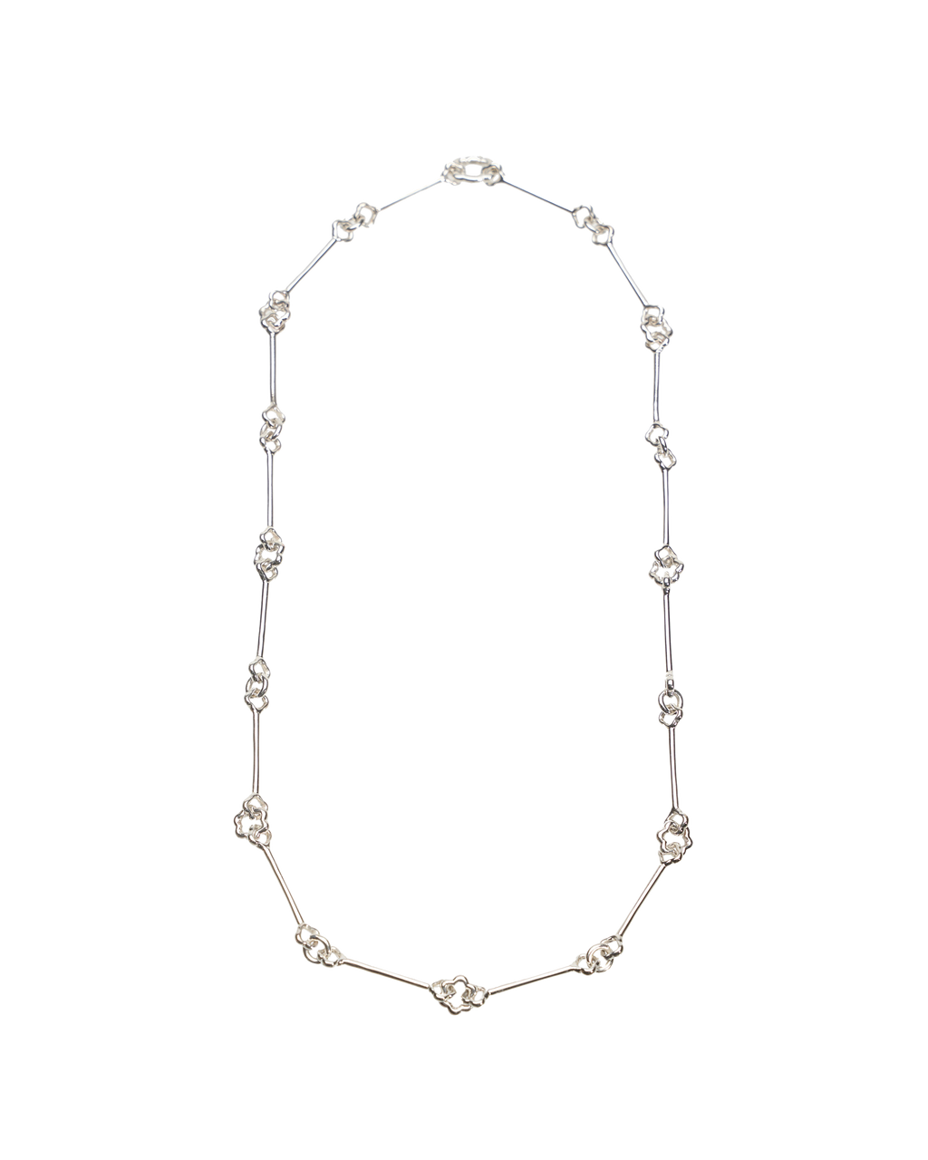 WTLA Flower Logo Chain ネックレス シルバー925 WTLA Flower Logo Chain ネックレス シルバー925 WTLA Flower
