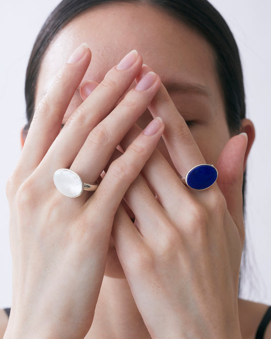 Flat Ring Lapis
