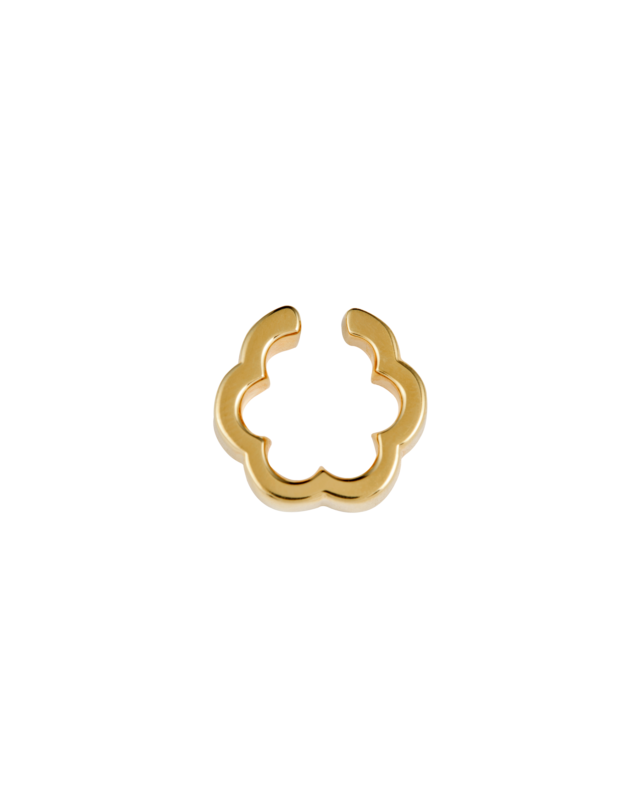 Flower Line Earcuff S -Gold-