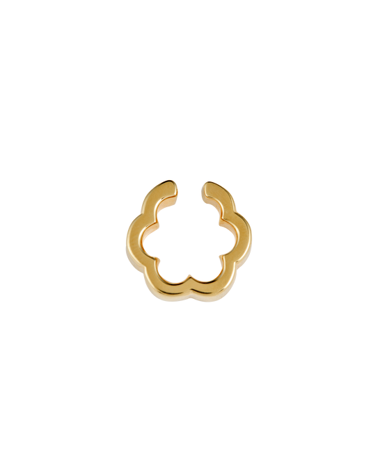 Flower Line Earcuff S -Gold-