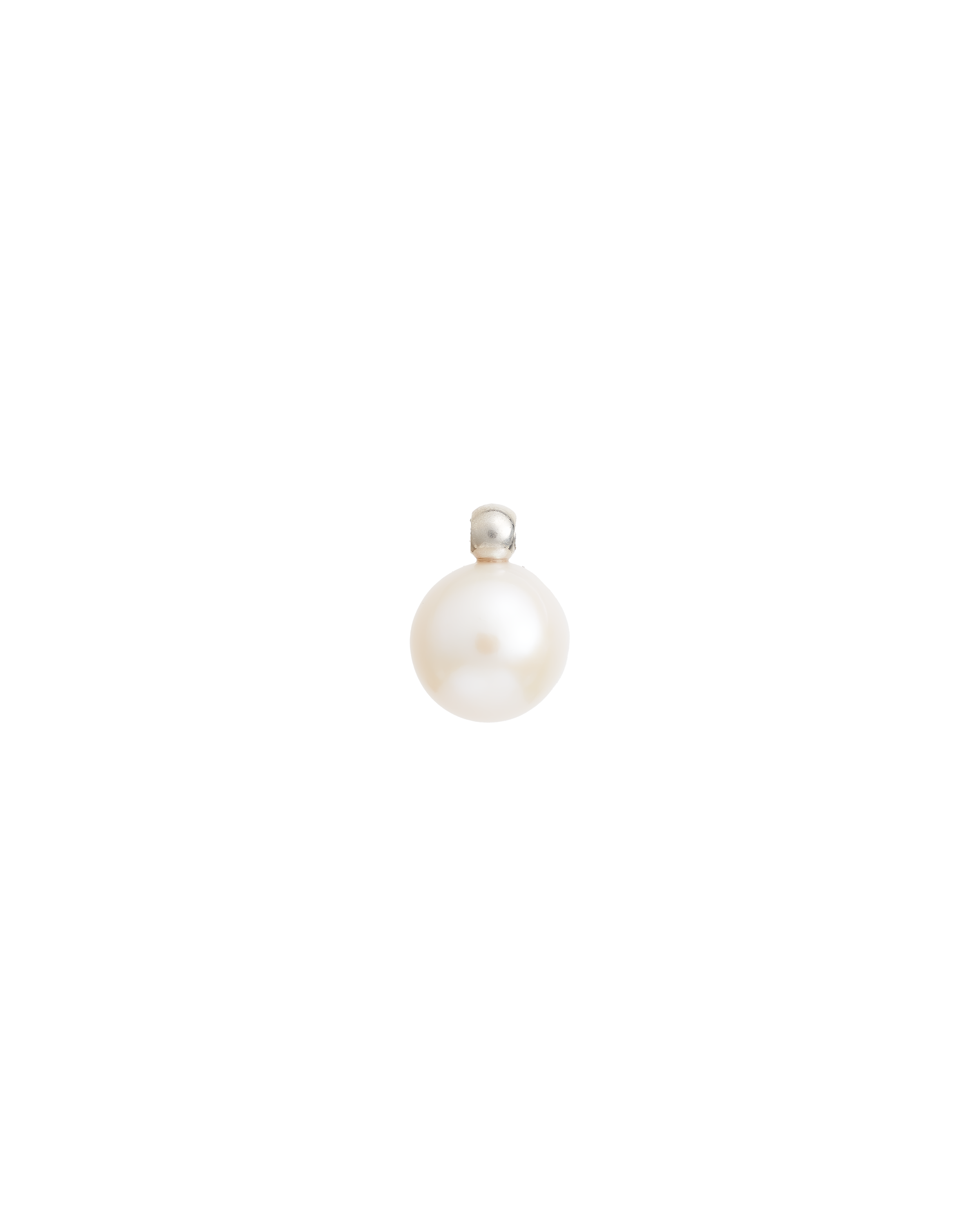 Charm Round Pearl