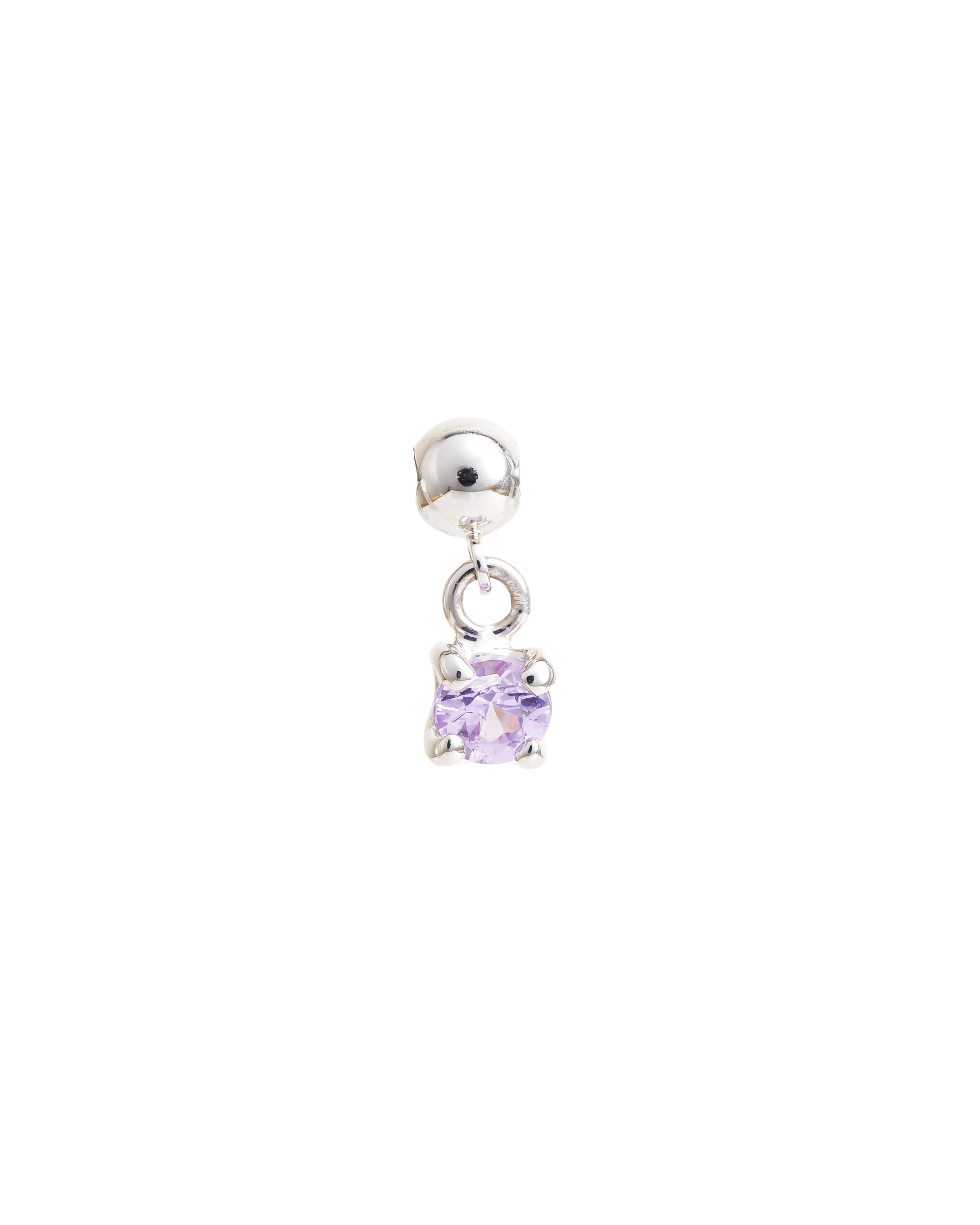 Swing Charm Violet Sapphire -K18WG-