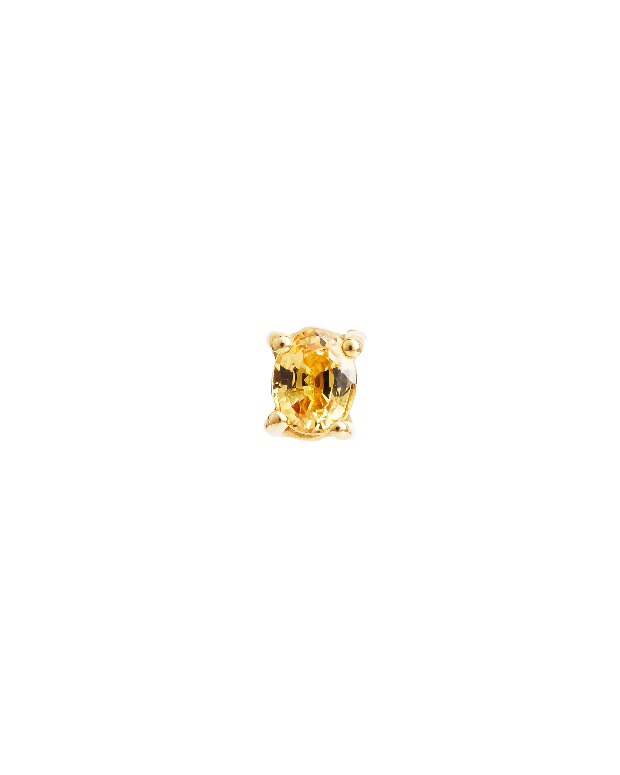 Charm Yellow Sapphire -K18-