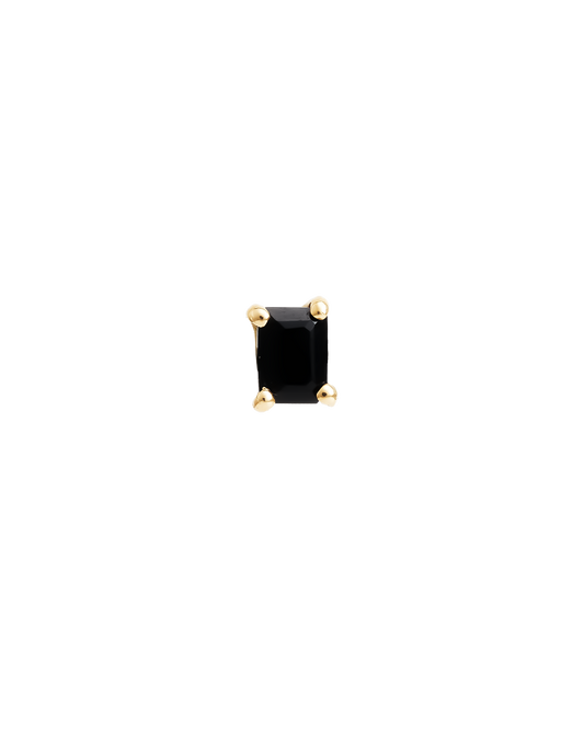 Charm Onyx Oblong -K18-