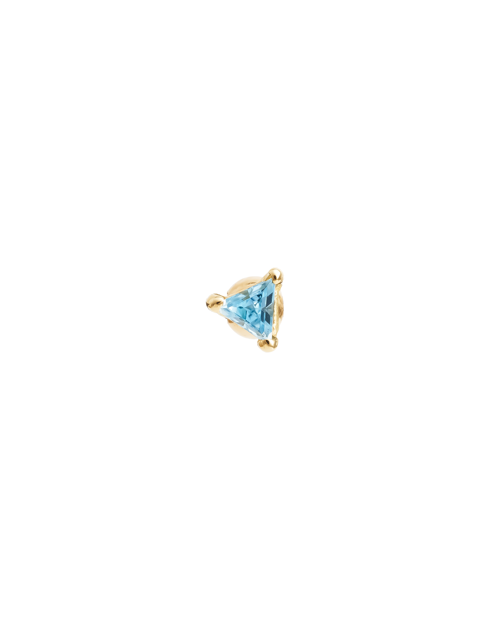 Charm Blue Topaz -K18-