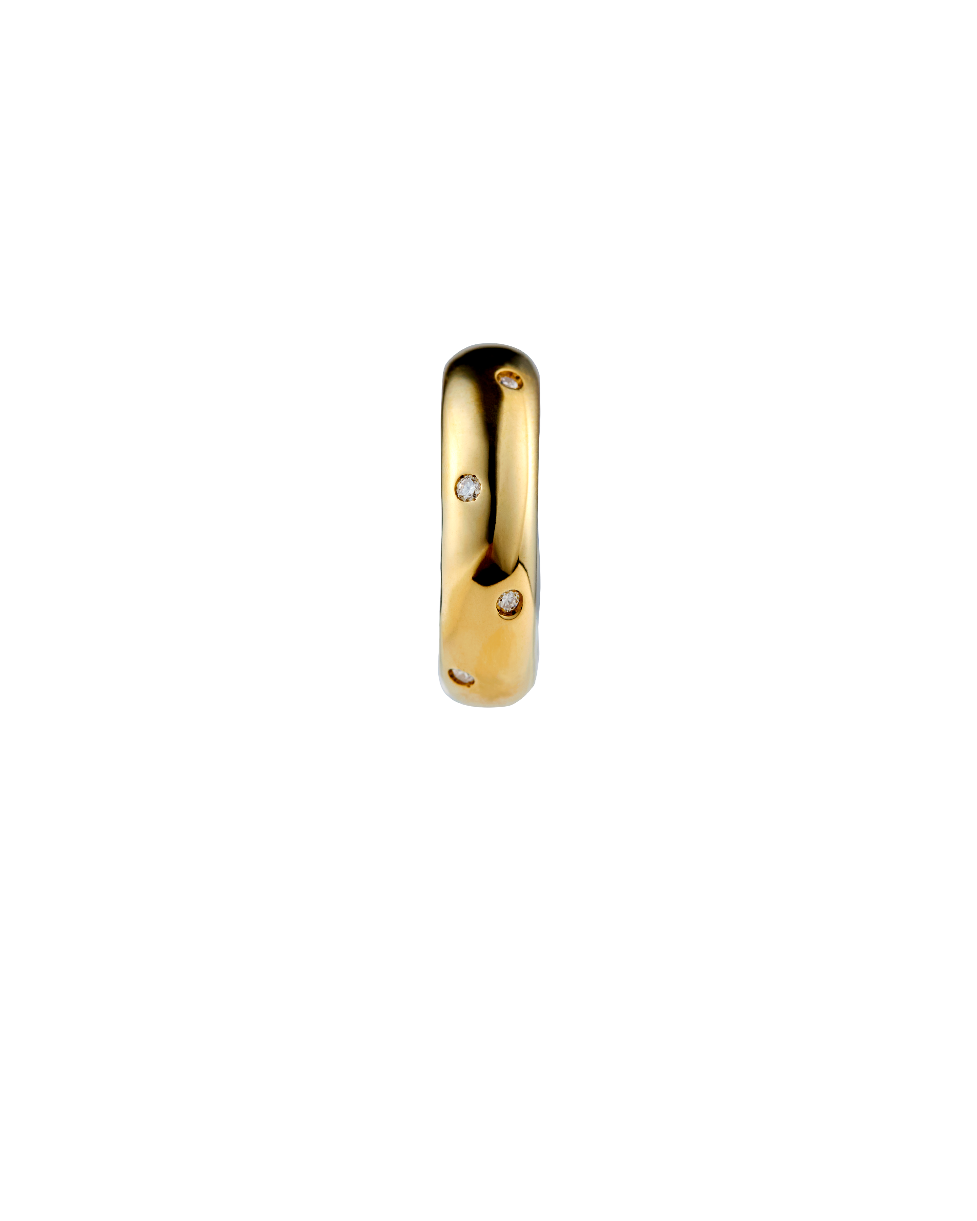 Drop Earcuff  Diamond-Gold-