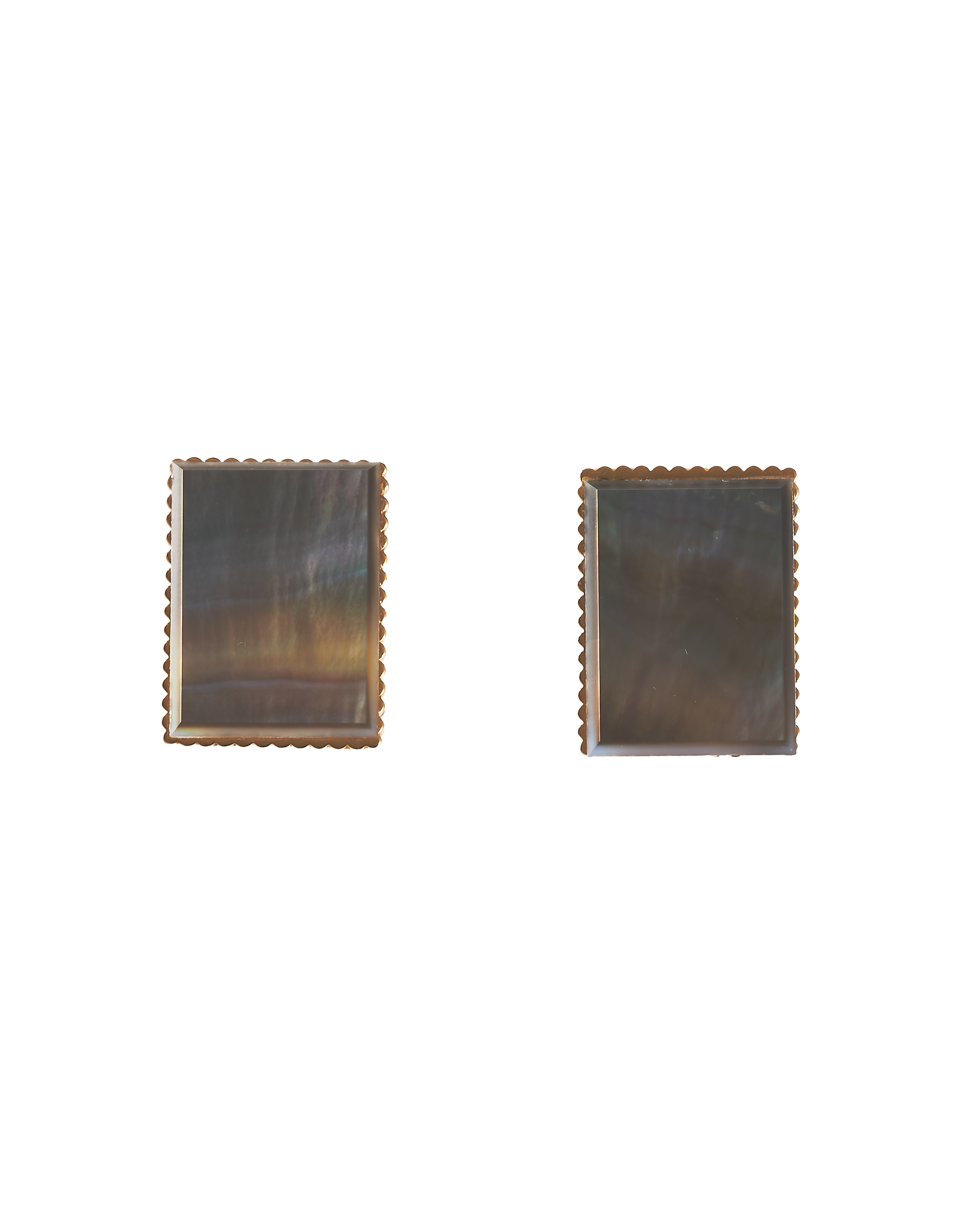 Square Pierces -Gold-