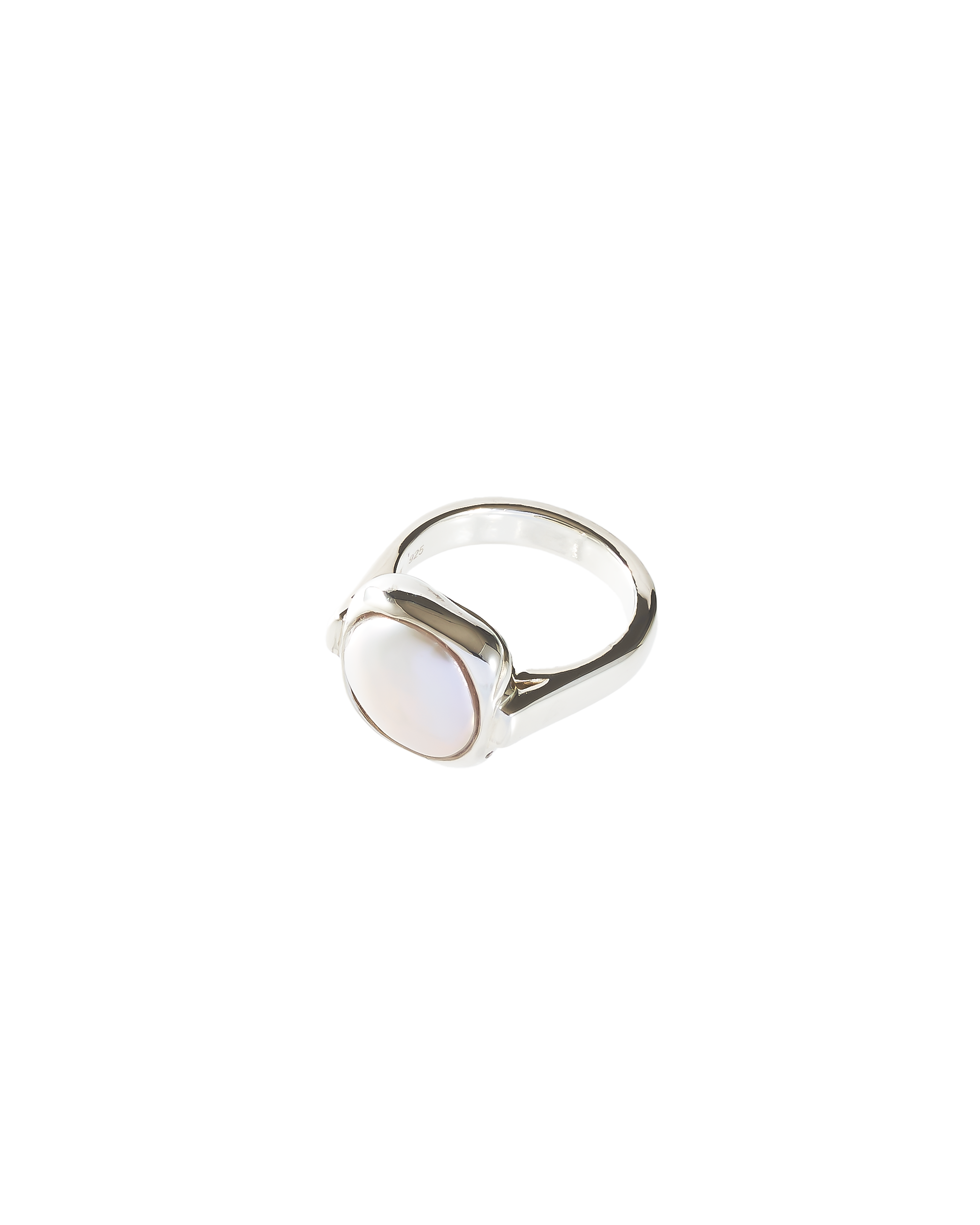 Country Pearl Ring -Silver-
