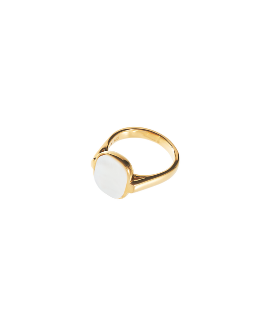 Shell Window Ring -Gold-