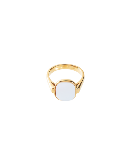 Shell Window Ring -Gold-