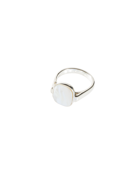 Shell Window Ring -Silver-