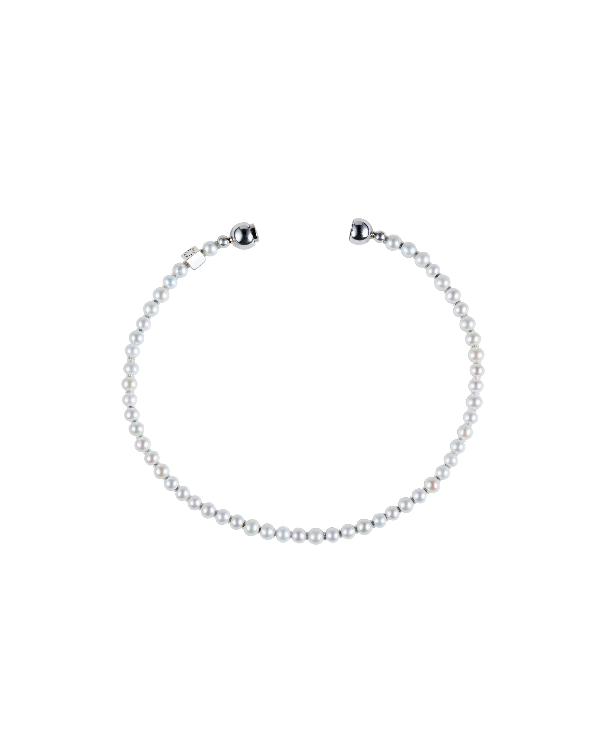 Sculptural Pearl Bracelet S