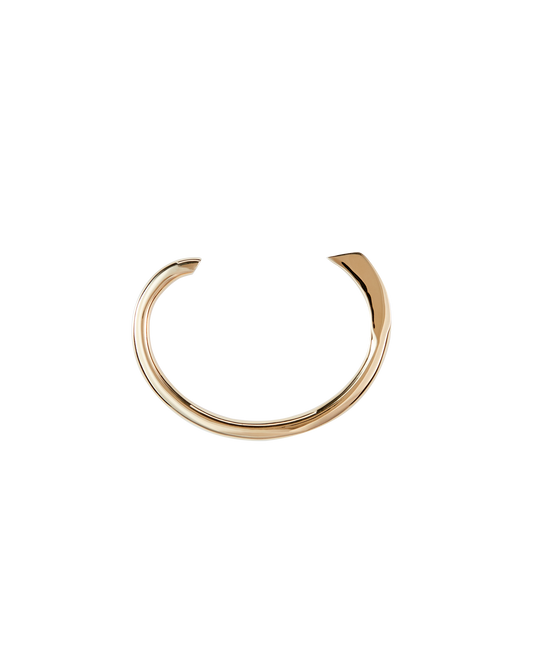 Calla Lily Bangle Diamond - Gold -