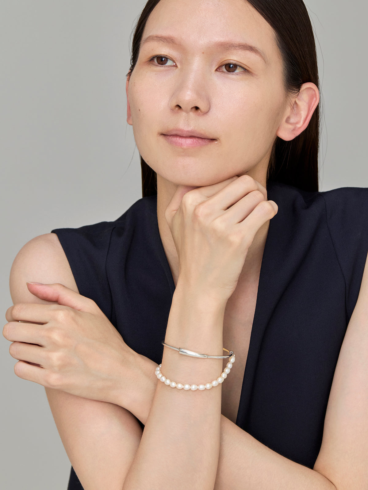 Rice Pearl 5.5 Bridge Charm