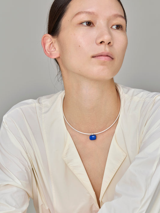 Charm Dew Drop-Lapis Lazuli