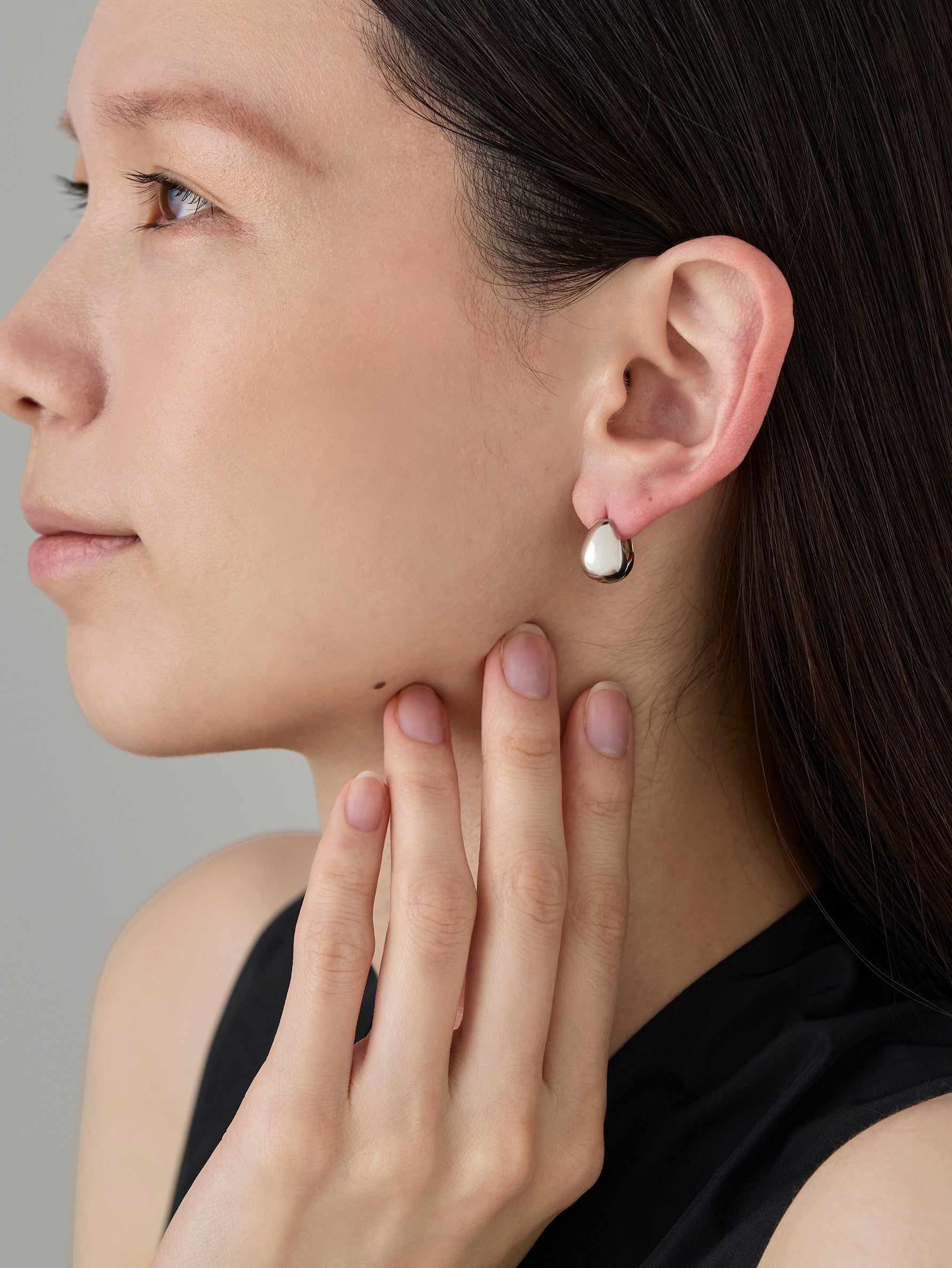 Drop Pierce S -Silver-