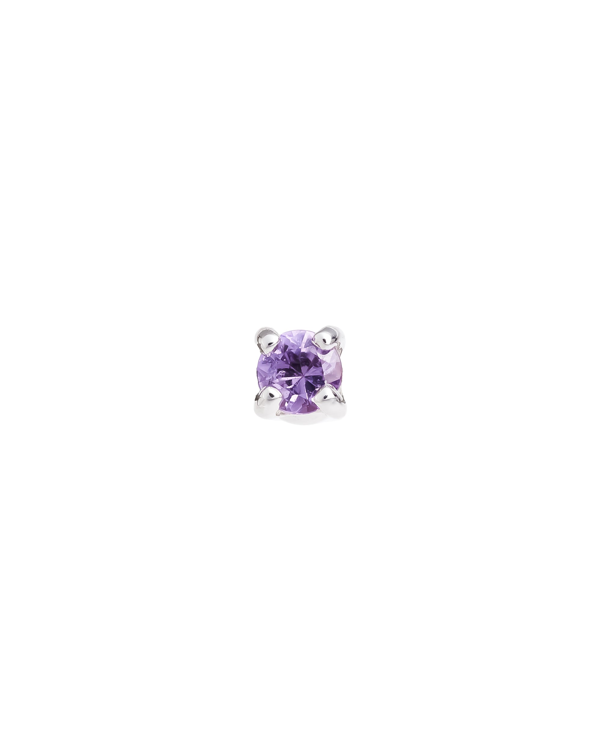 Charm Violet Sapphire -K18WG-