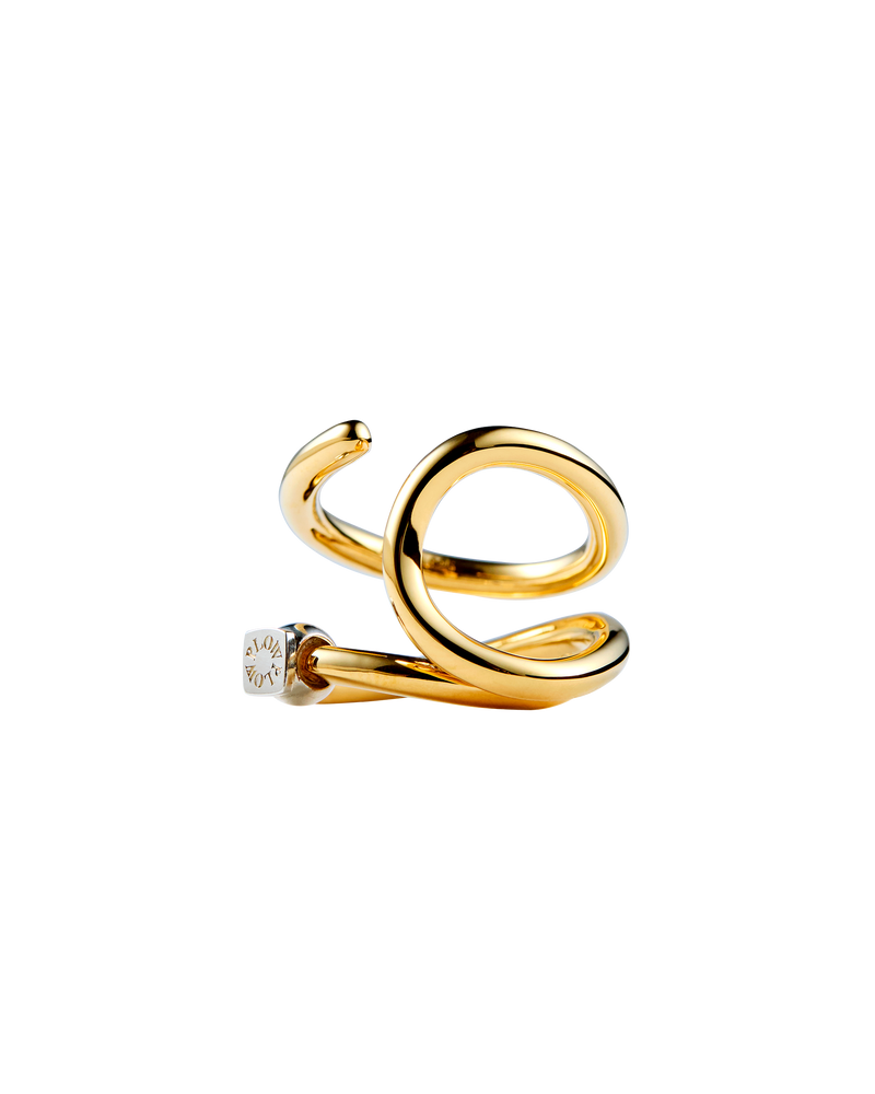 Wave Ring -Joy- Gold