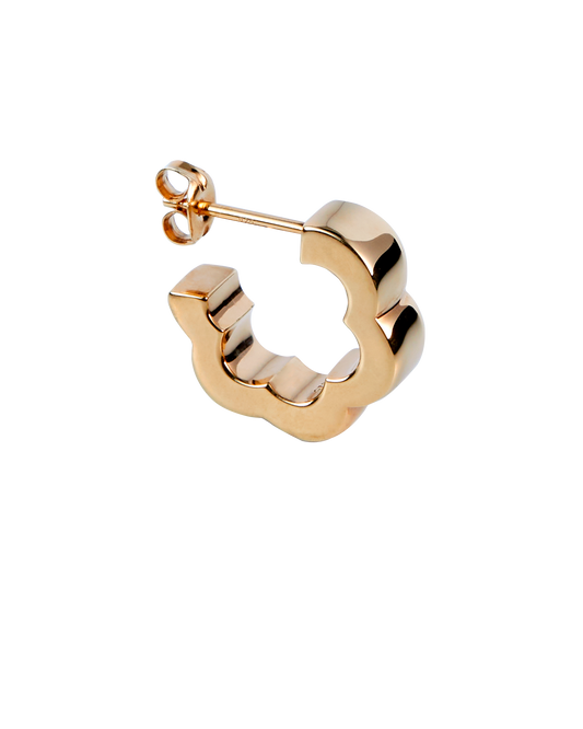Flower Line Pierces -Gold-