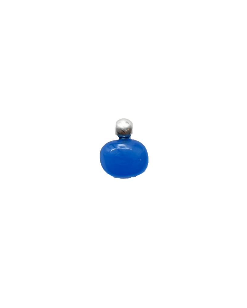 Charm Dew Drop-Blue Chalcedony