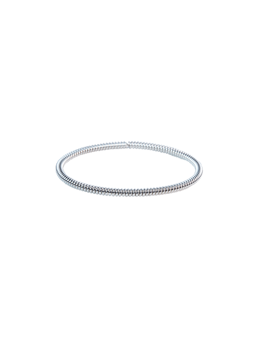 Spring Bracelet -Silver-