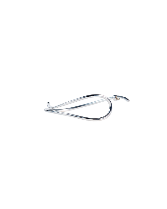 Wave Bangle -Calm- Silver