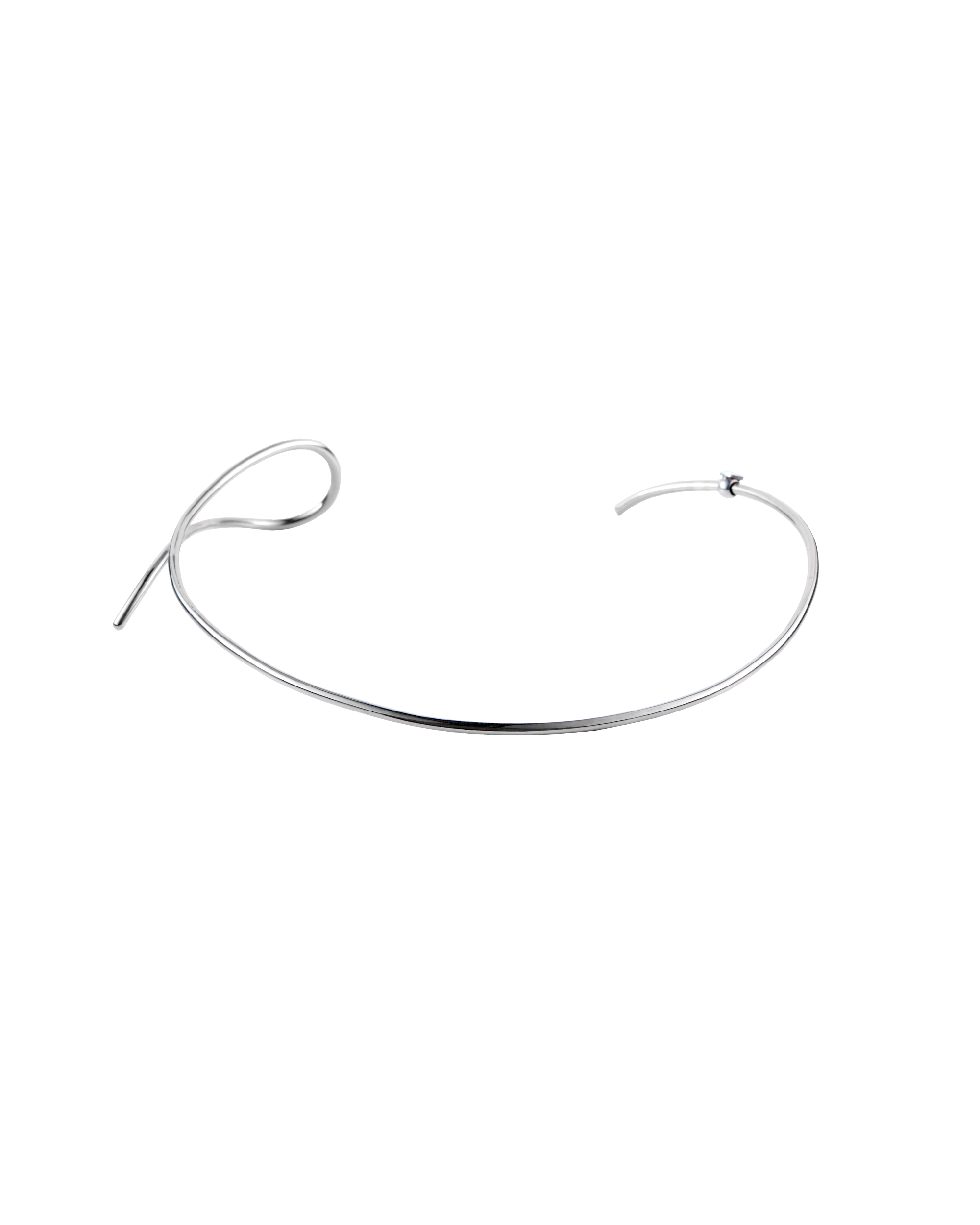 Wave Choker -Calm-Silver