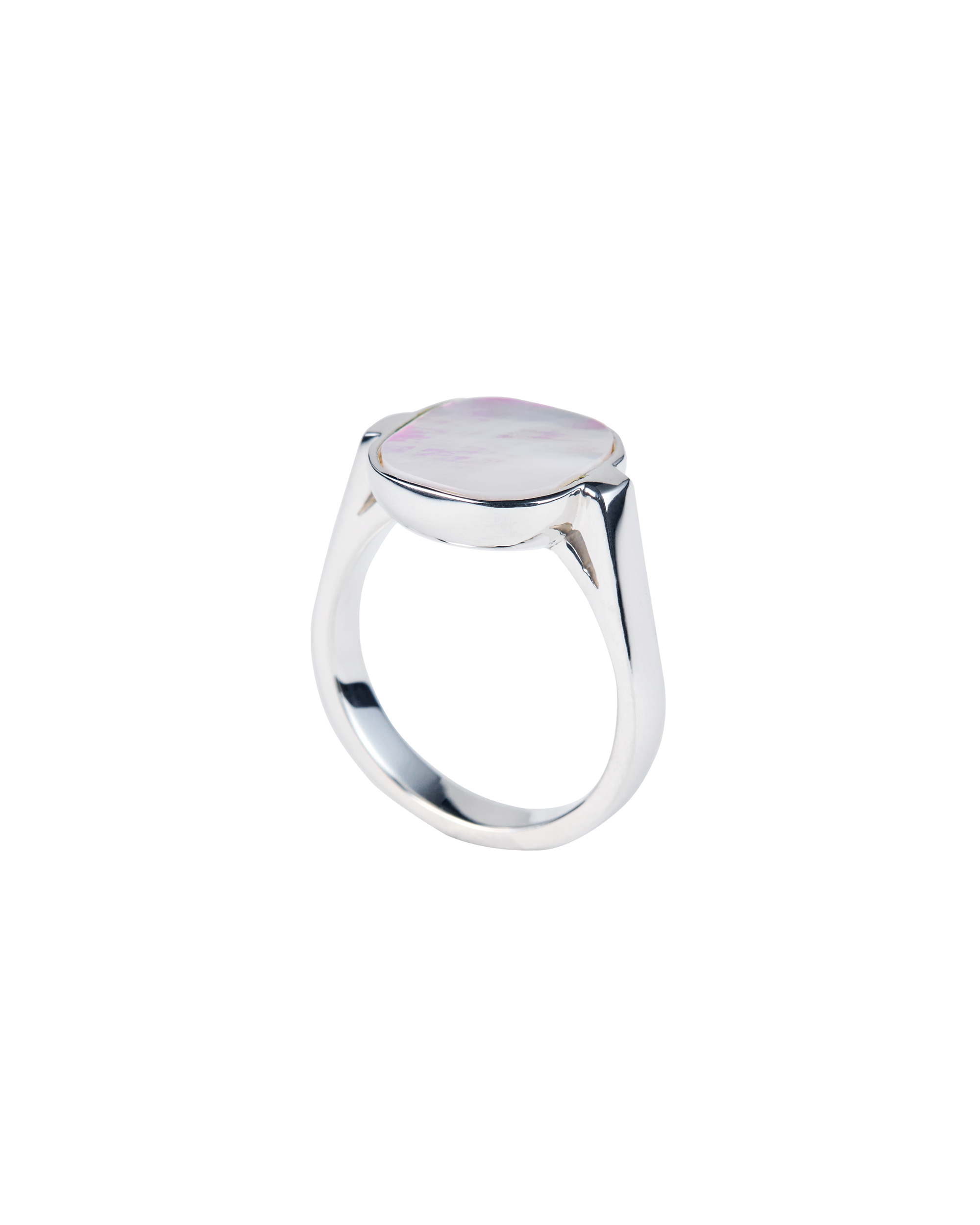 Shell Window Ring -Silver-