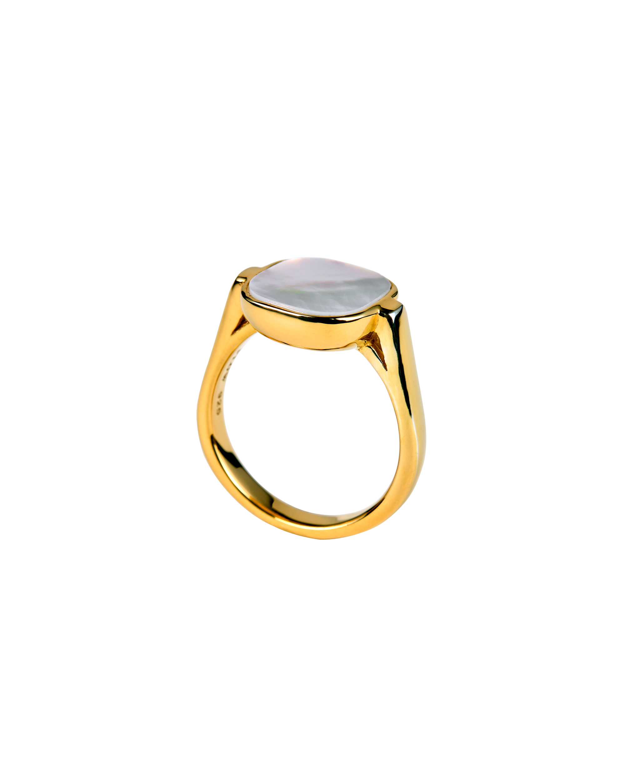 Shell Window Ring -Gold-
