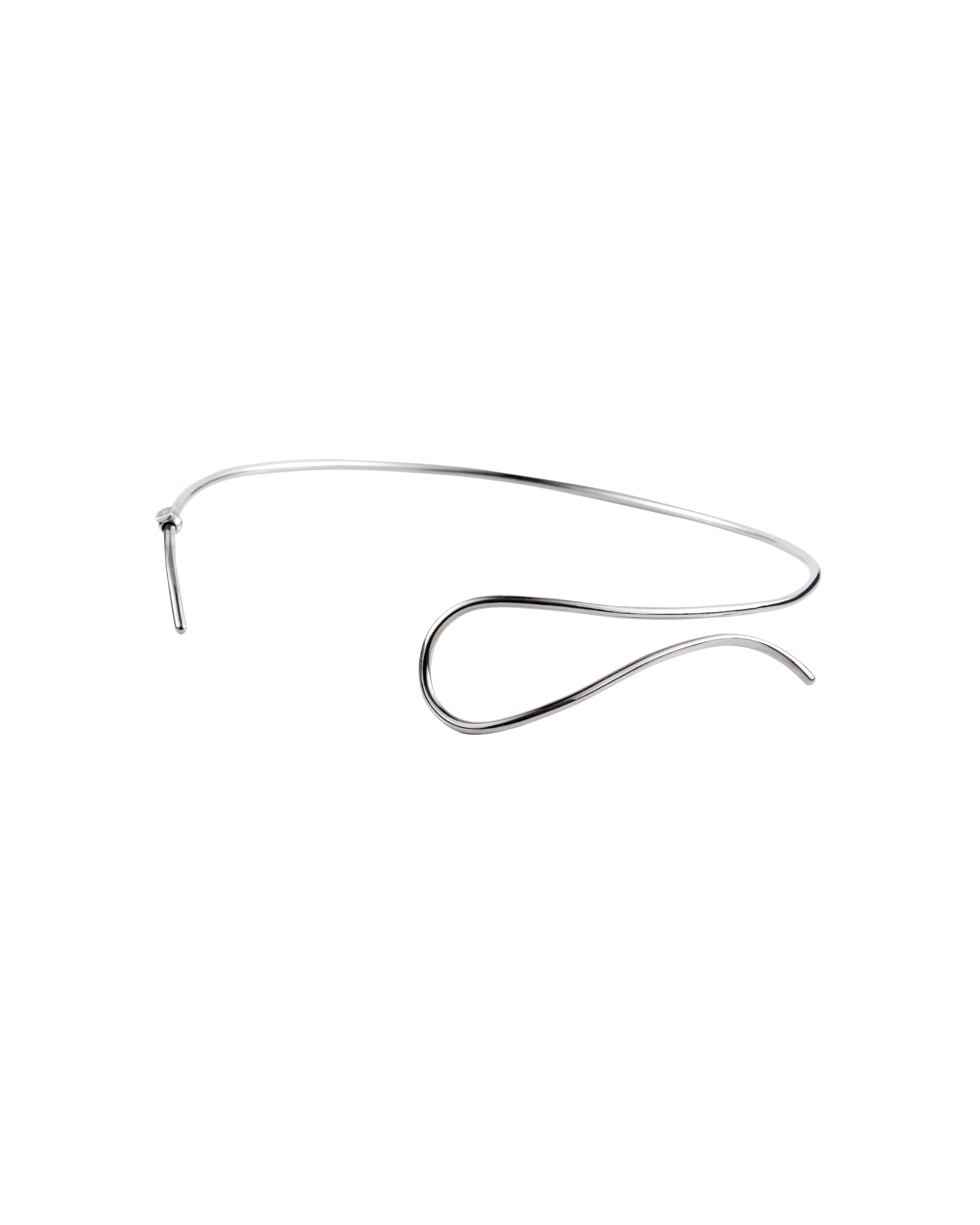 Wave Choker -Calm-Silver