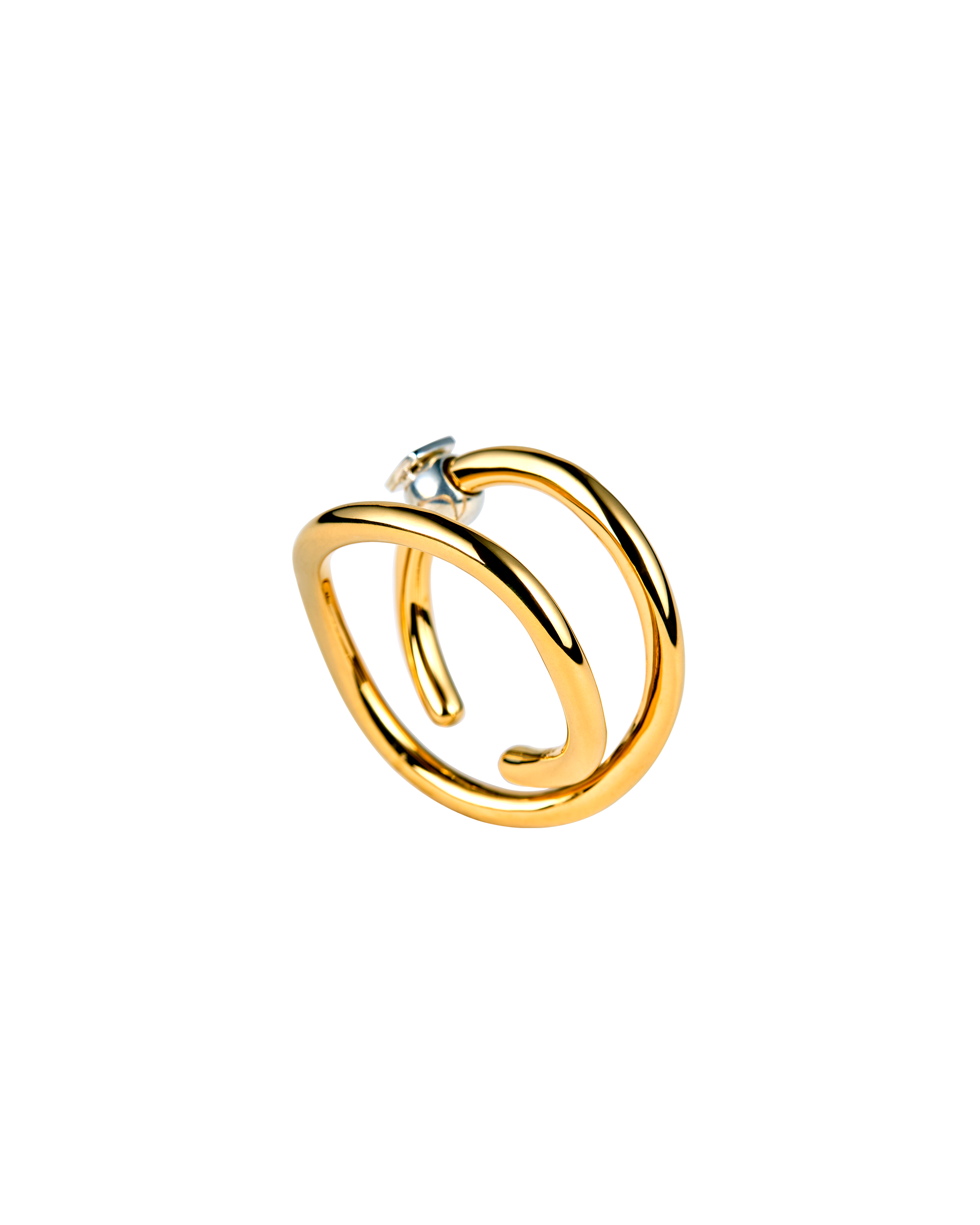 Wave Ring -Peace- Gold　