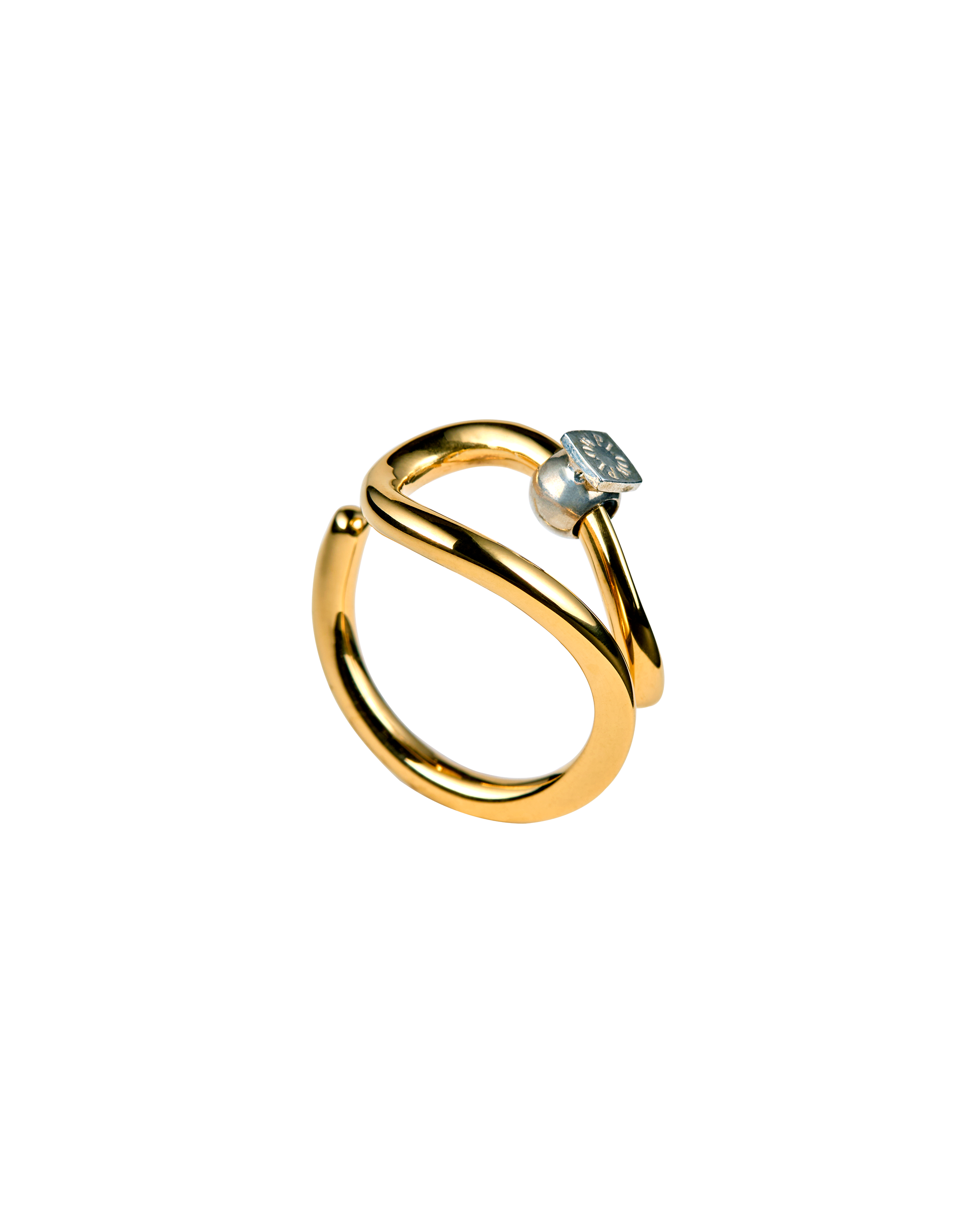 Wave Ring -Calm- Gold