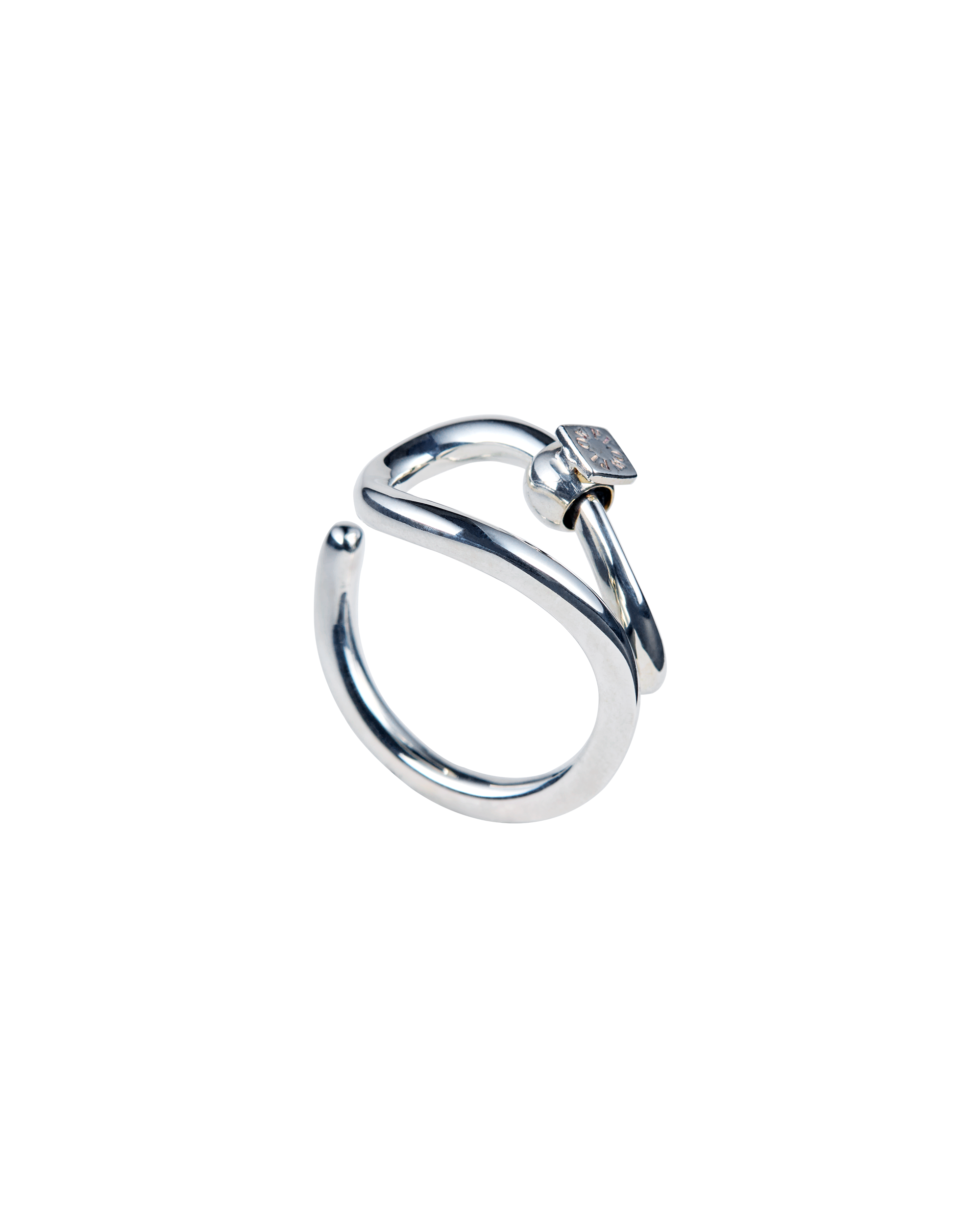 Wave Ring -Calm-  Silver