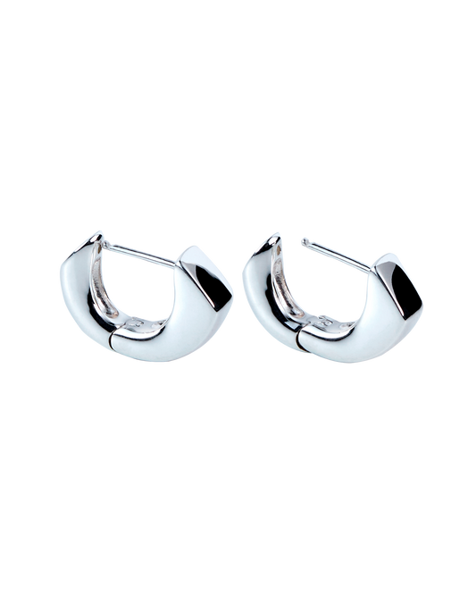 Calla Lily Pierces -Silver-