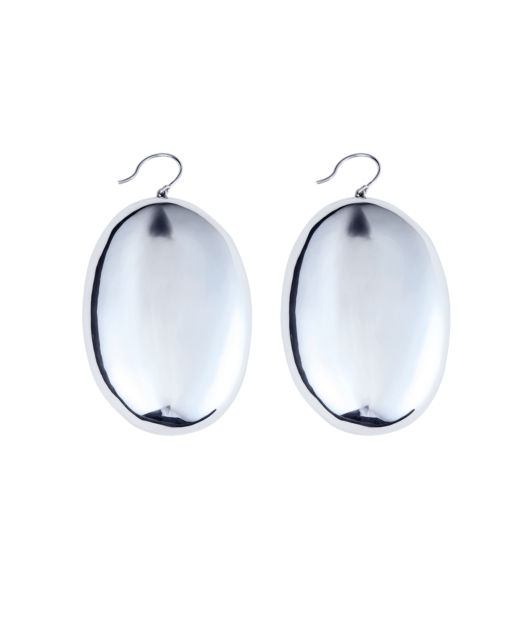 Pure Silver Stone Pierces L
