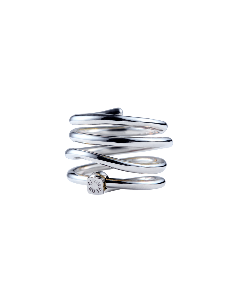 Wave Ring -Grow- Silver