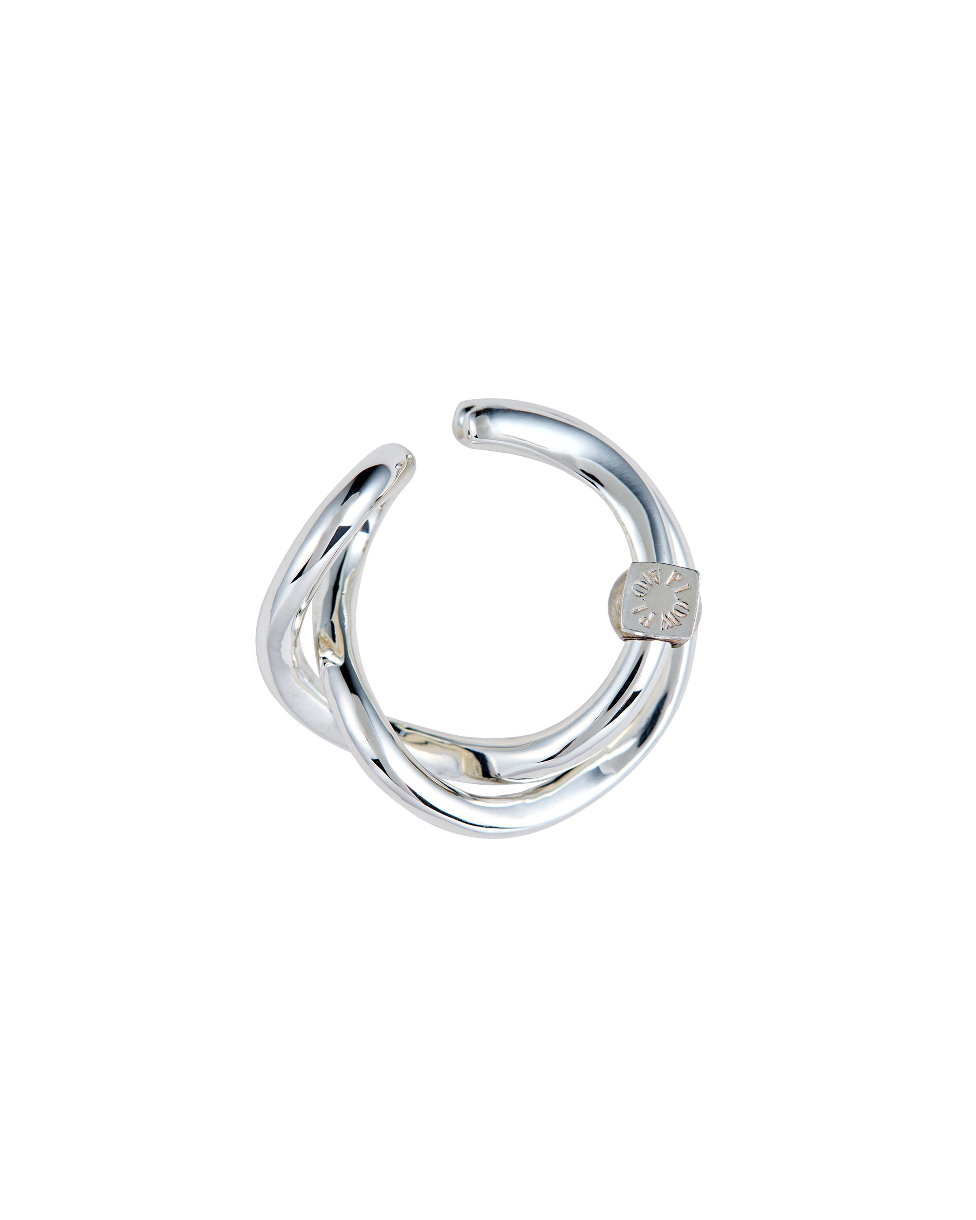 Wave Ear Cuff -Wish- Silver