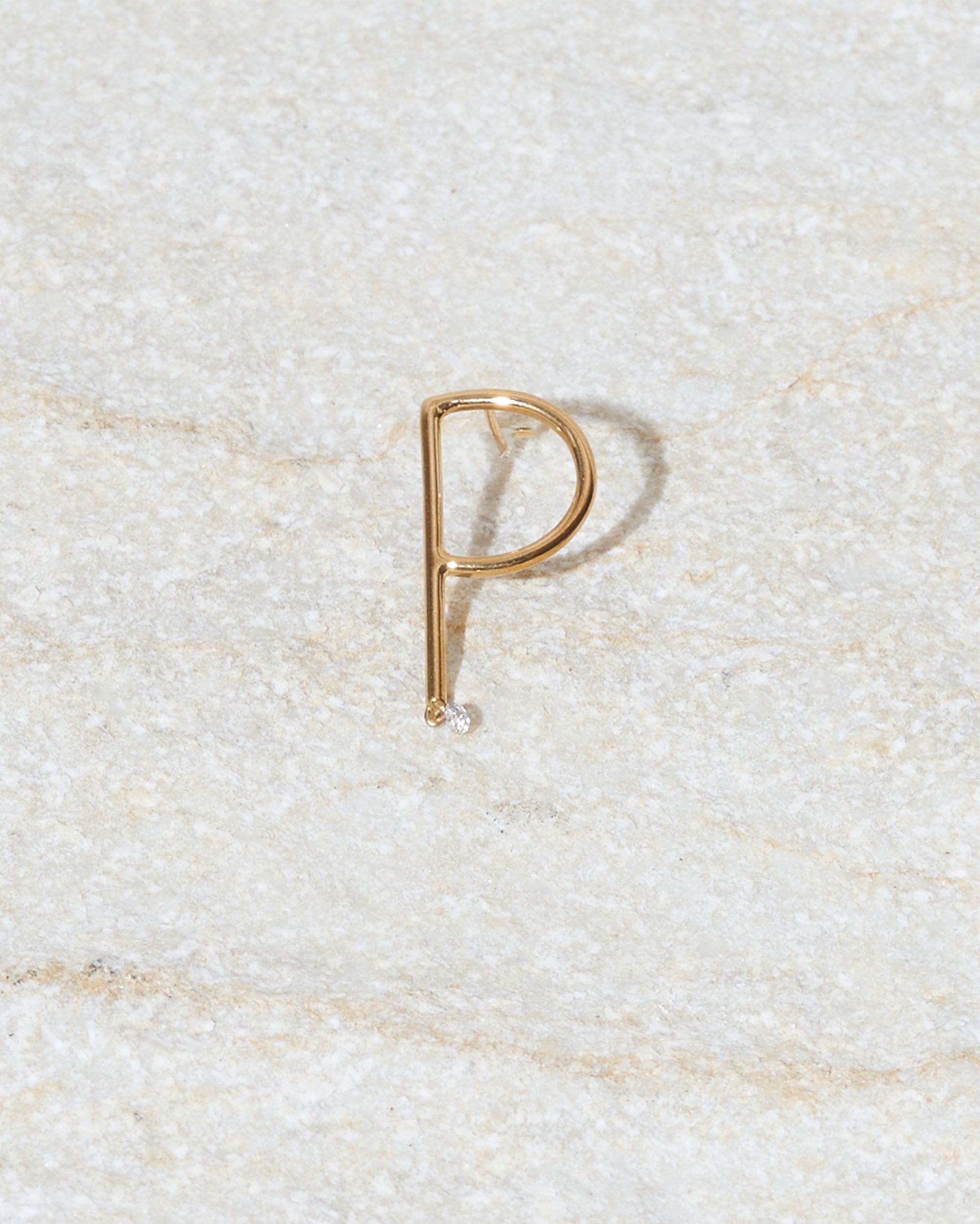 Alphabet Pierce Small -K10-