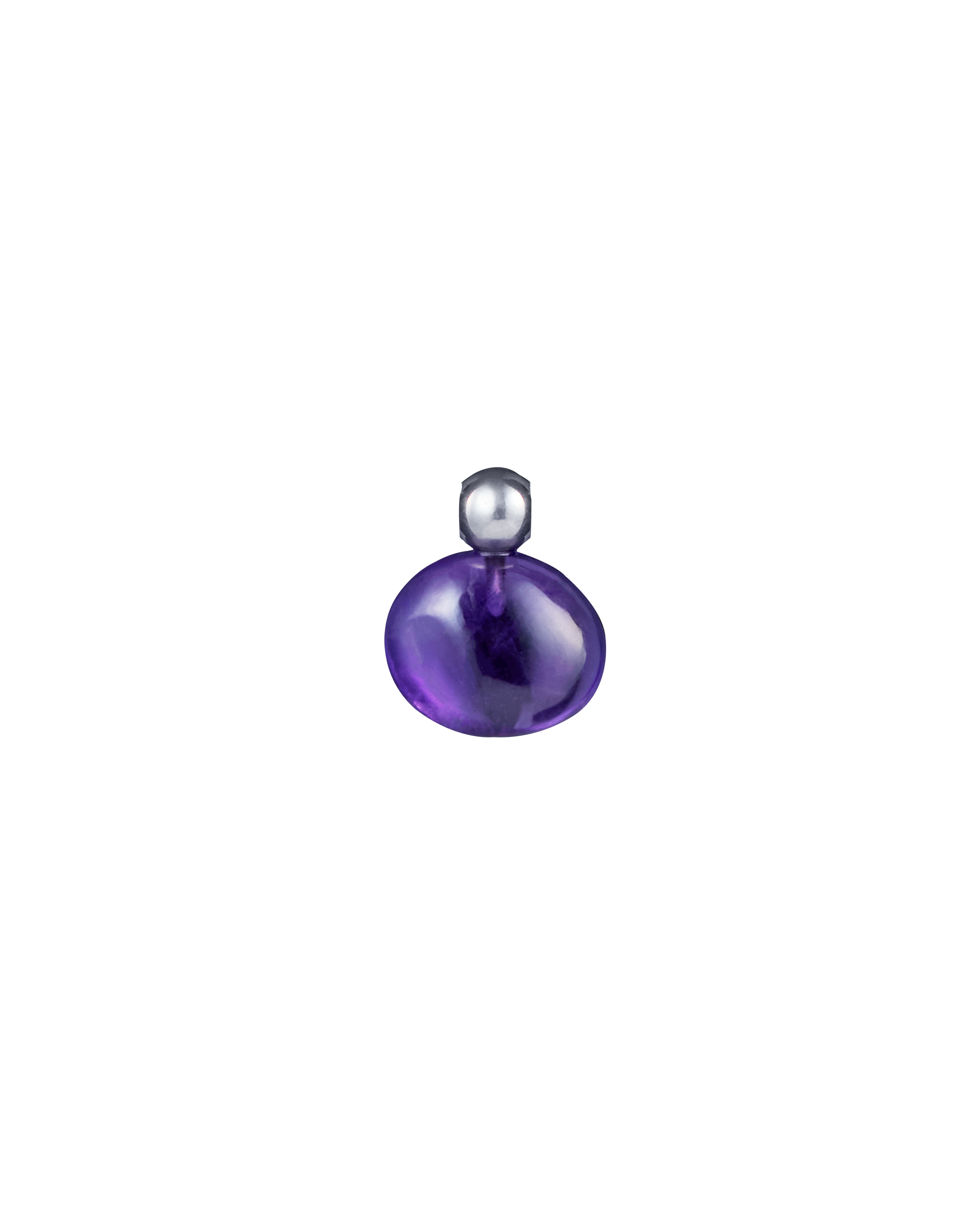 Charm Dew Drop-Amethyst