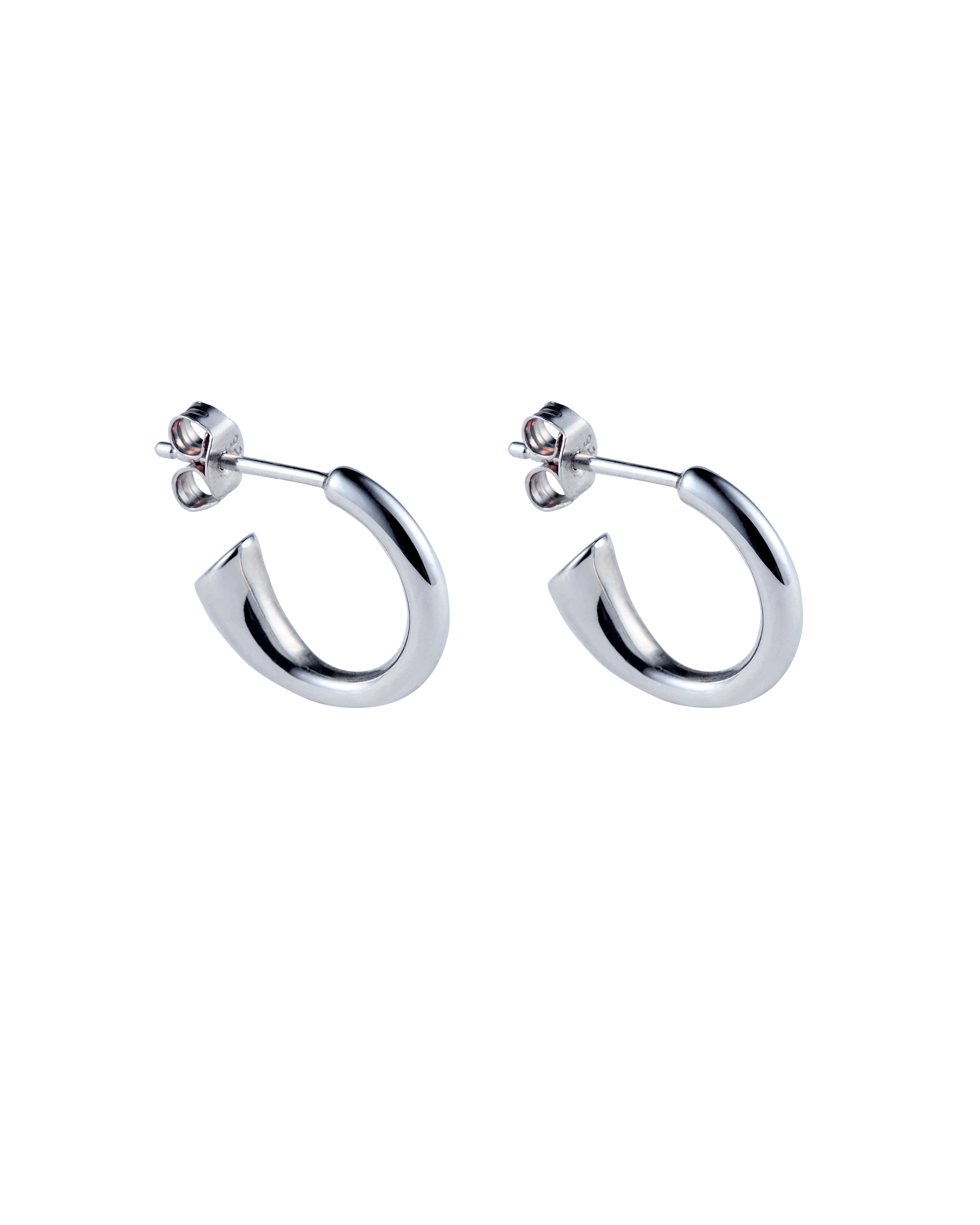 Flower Stalk Pierces S -Silver-