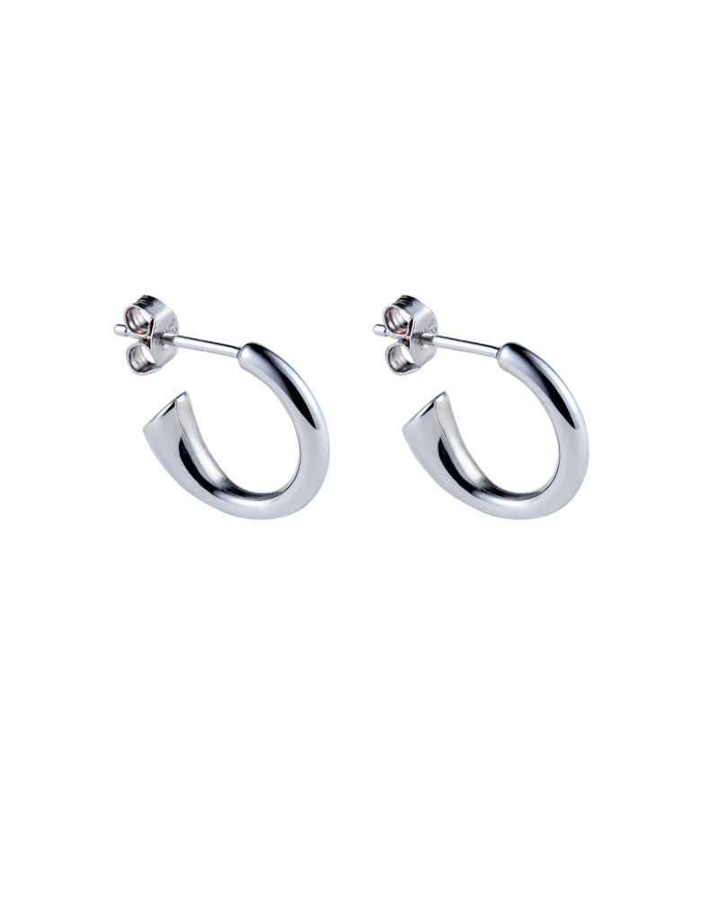 Flower Stalk Pierces S -Silver-