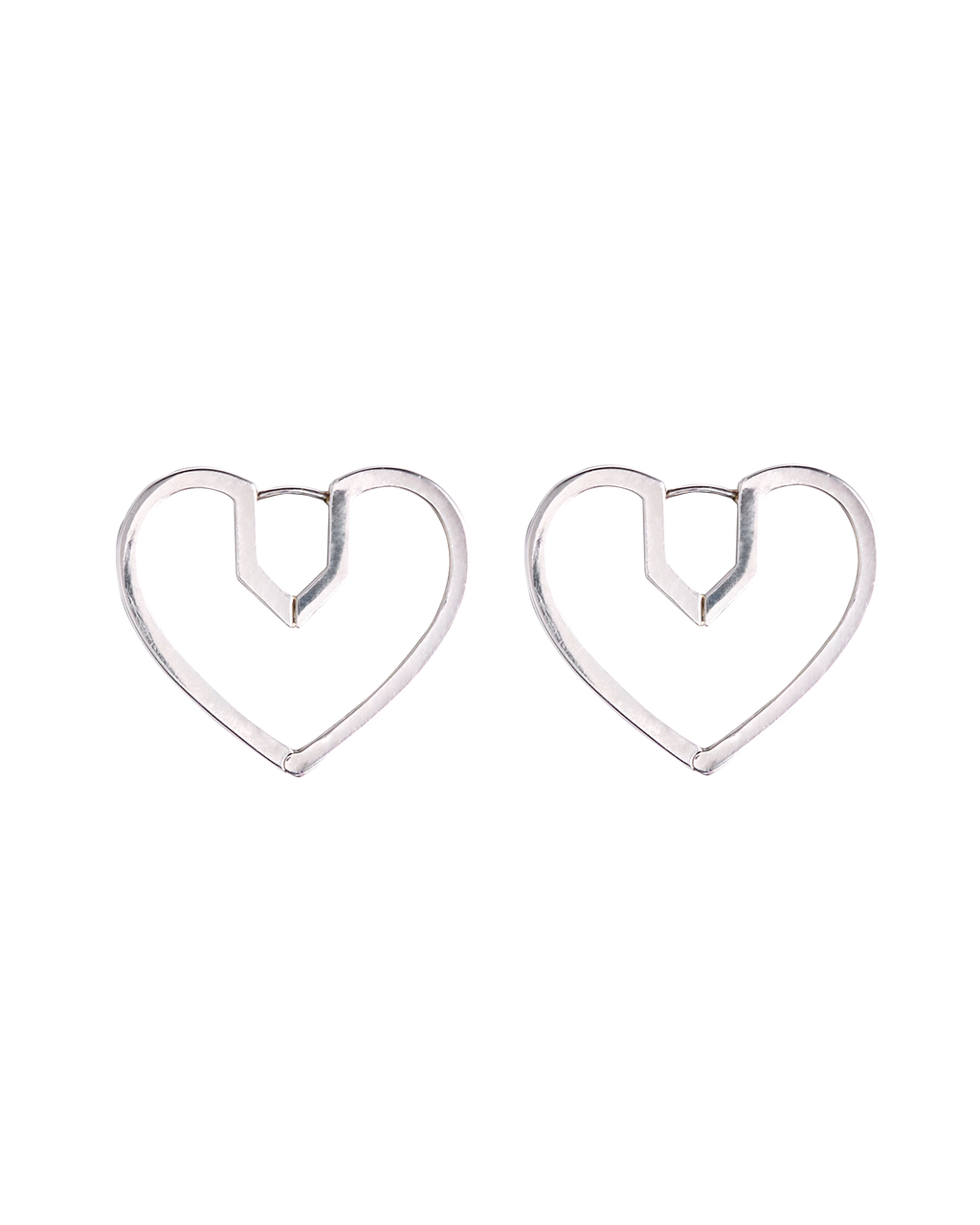PLOWプラウHug Heart Hoop Pierce Mハート　ピアス Hug Heart Hoop Pierce M -Gold-