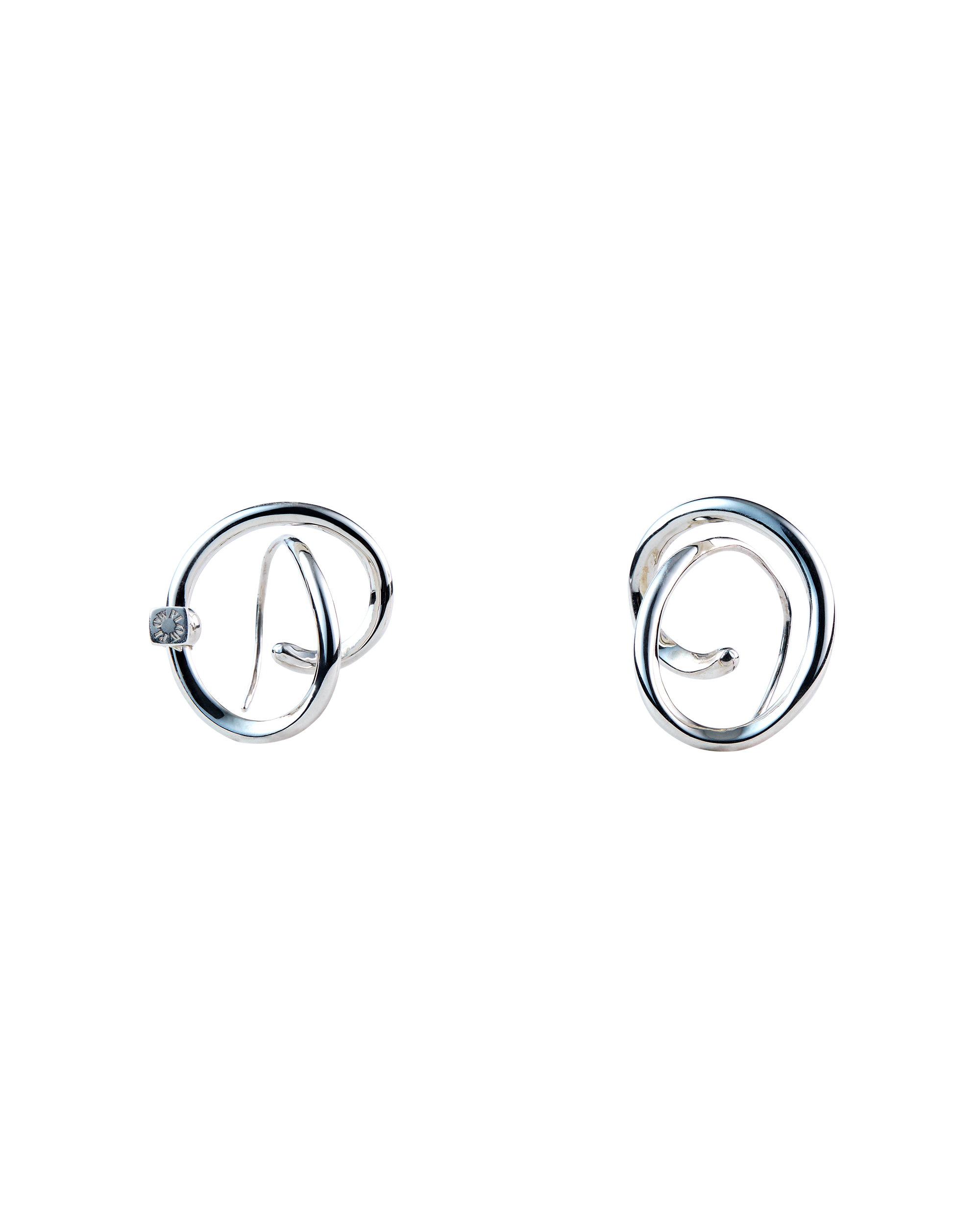 Wave Pierces Love -Silver-