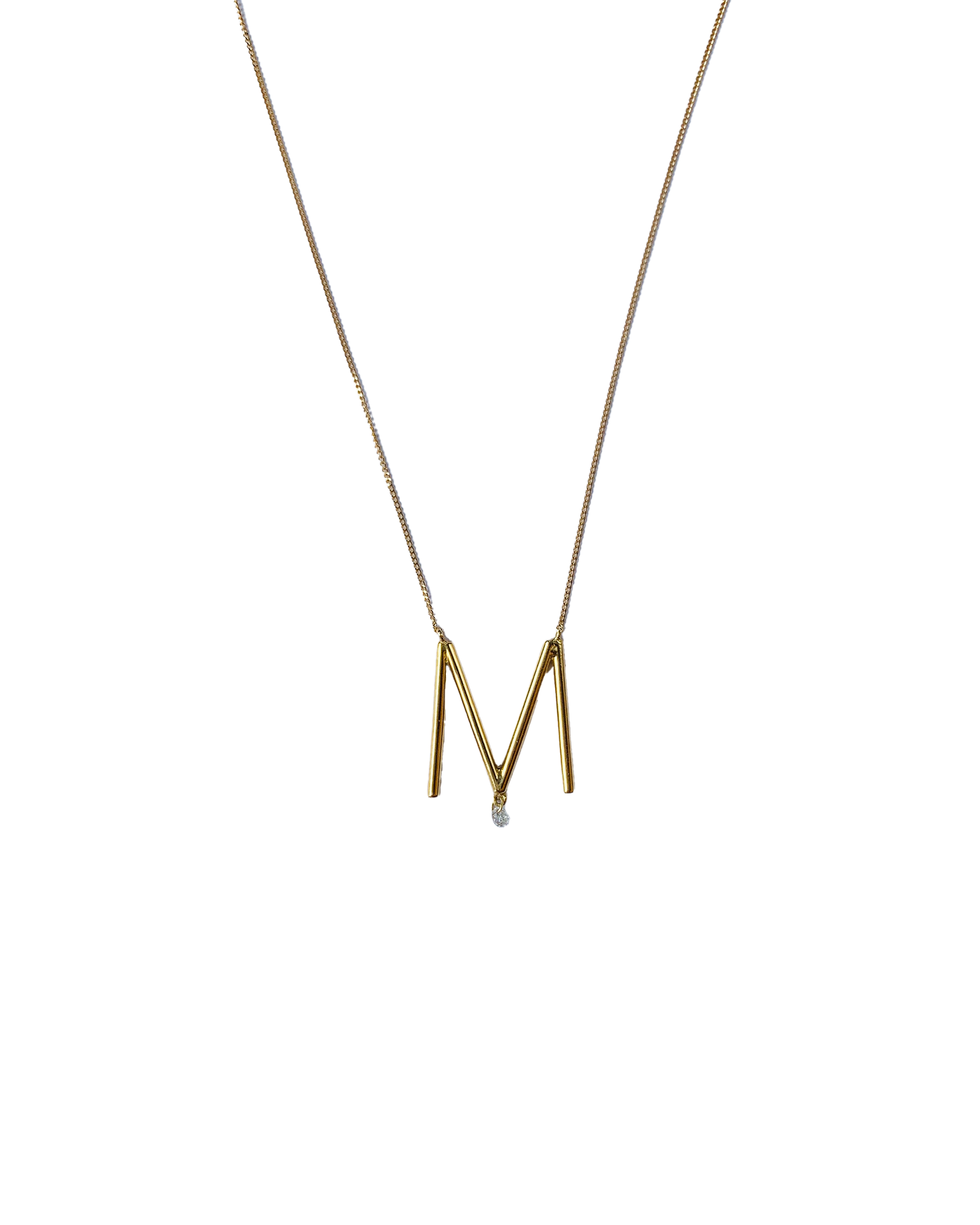 Alphabet Necklace -K10-