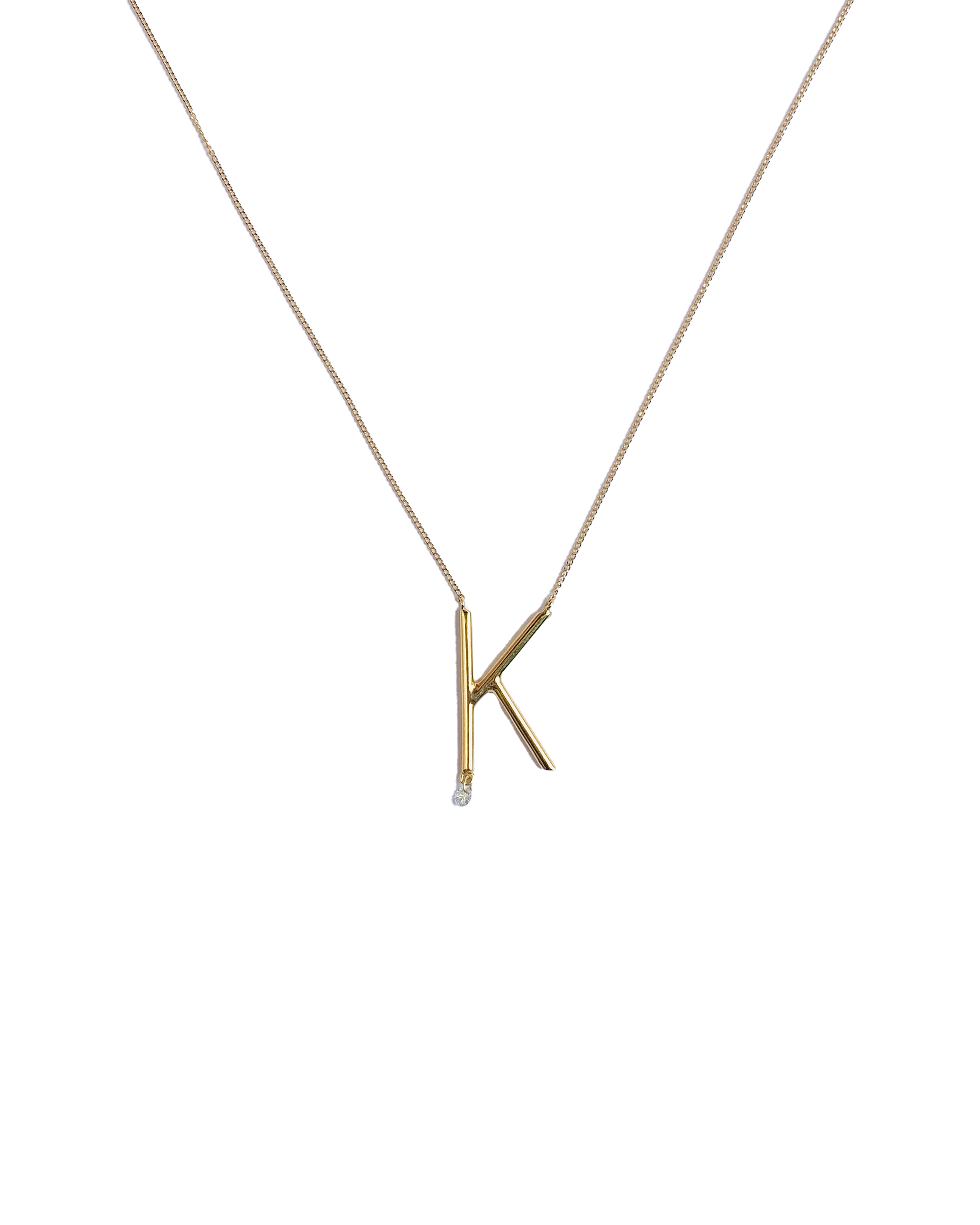 Alphabet Necklace -K10-