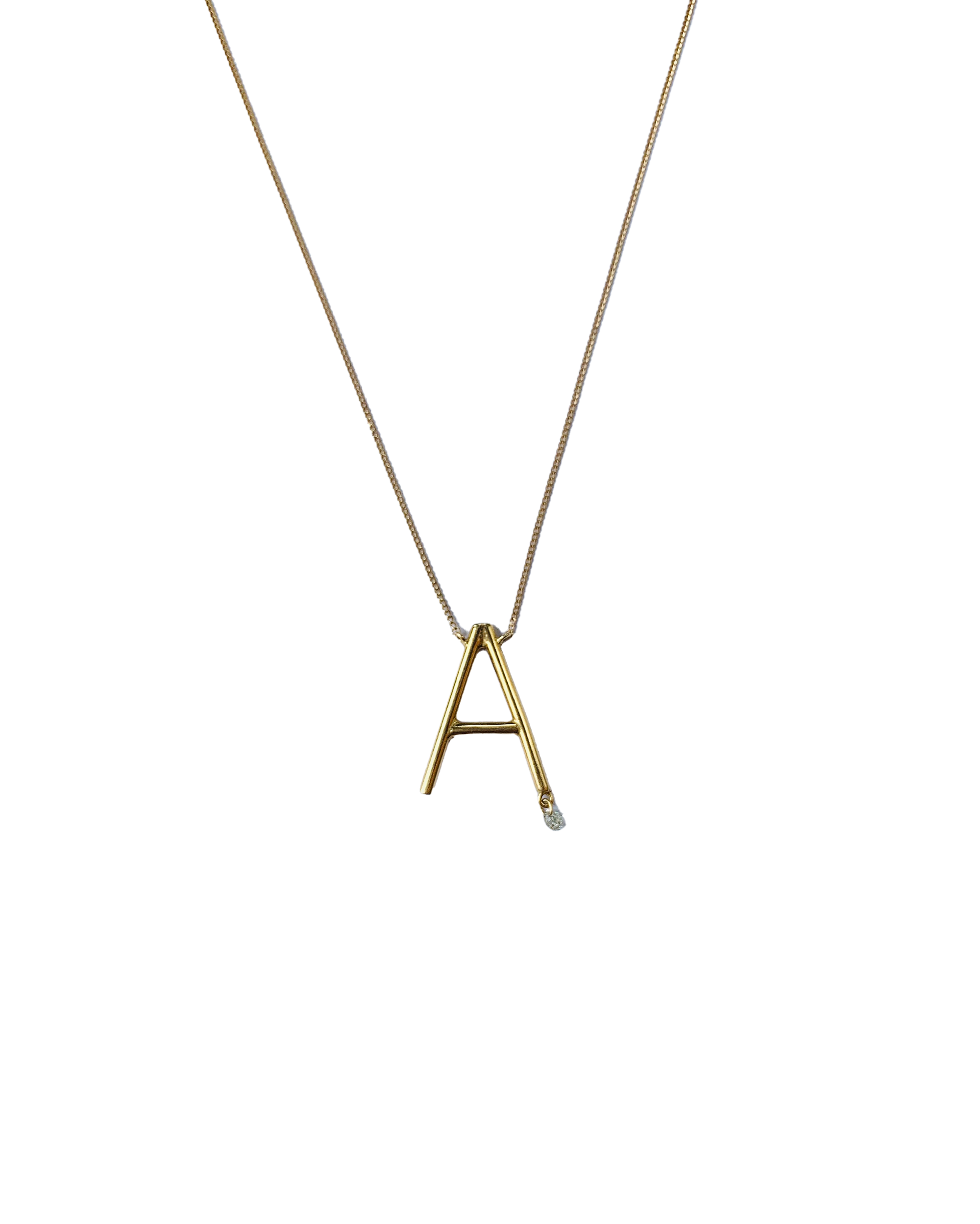 Alphabet Necklace -K18-