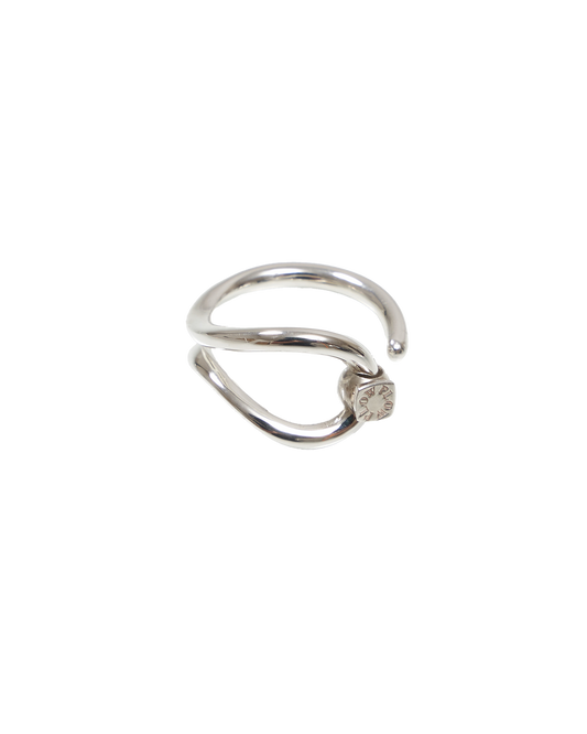 Wave Ring -Calm-  Silver