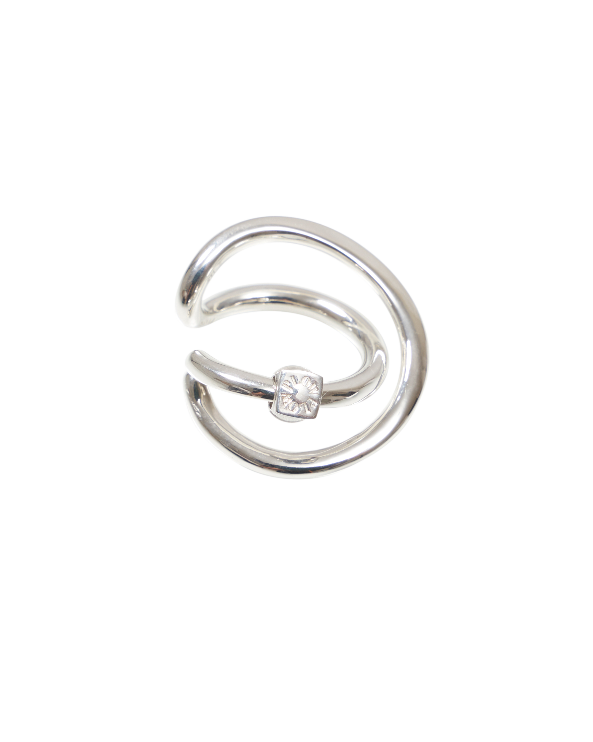 Wave Ear Cuff -Fell- Silver