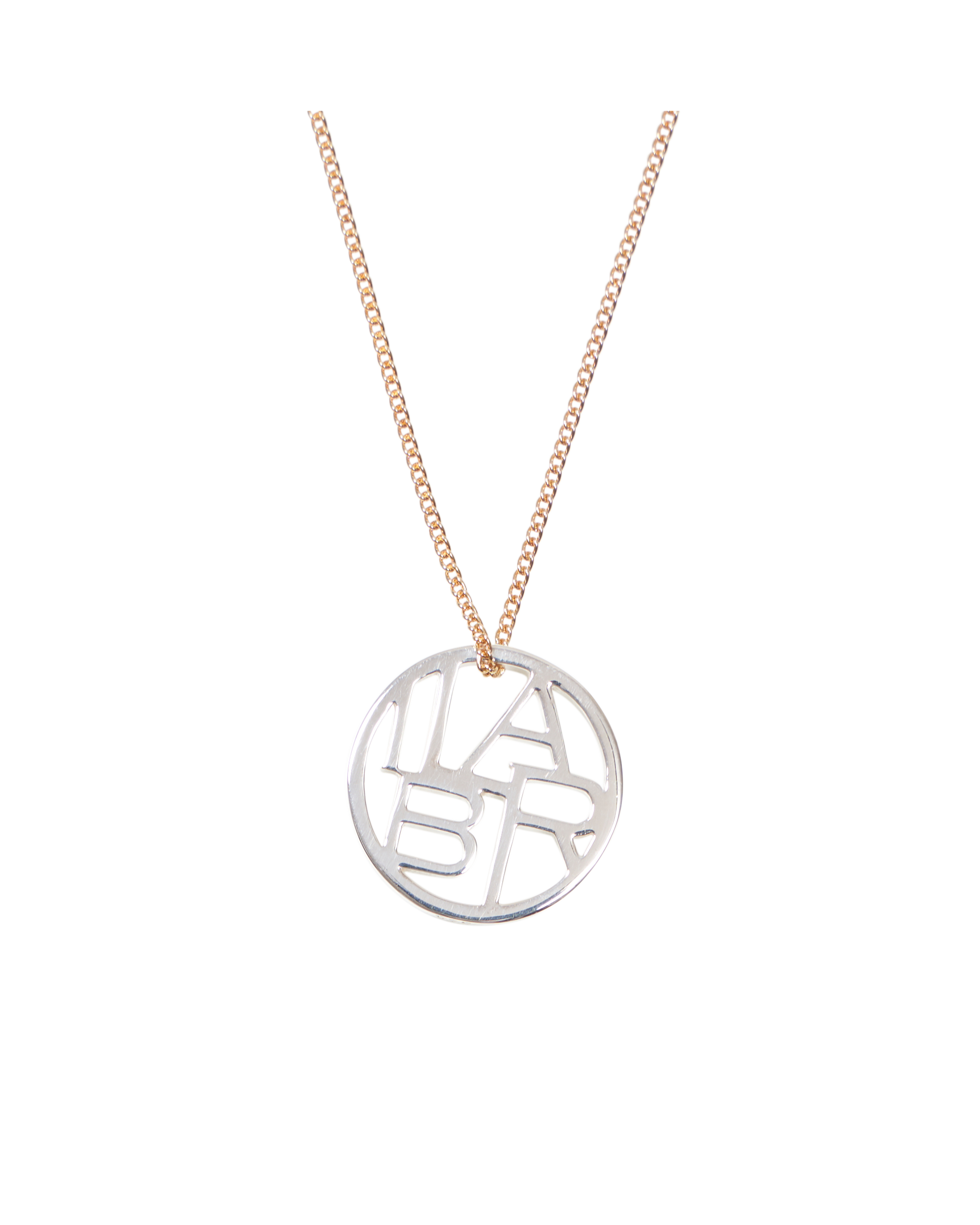 Zodiac Circle Necklace 78cm -Silver-